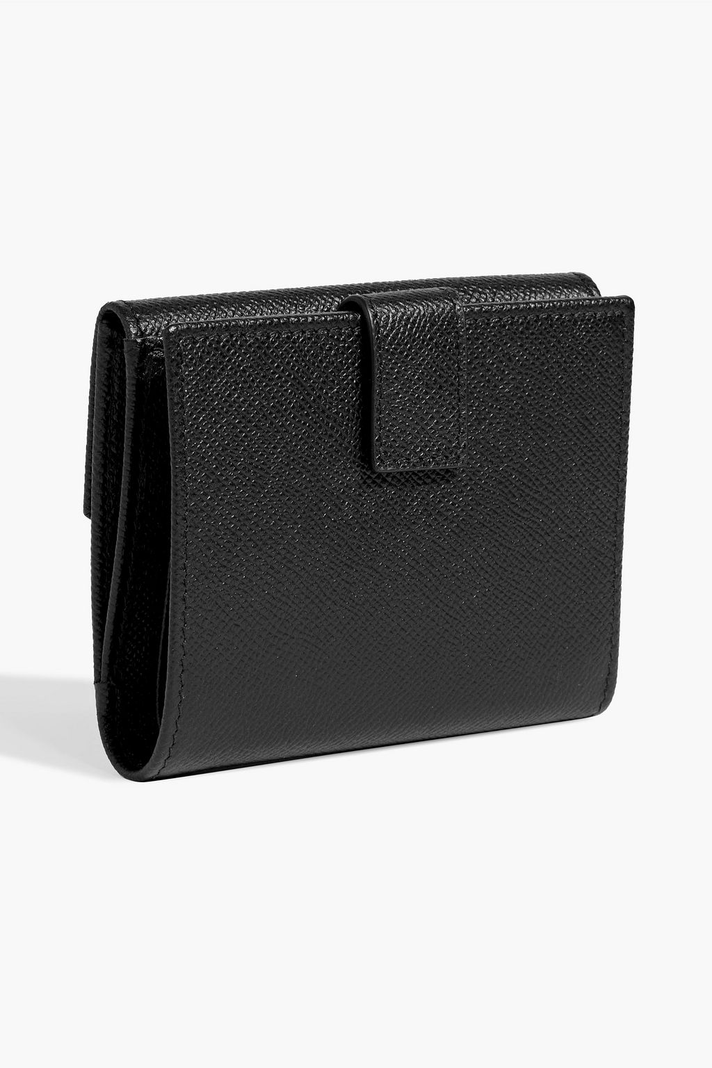 FERRAGAMO Gancini pebbled-leather wallet