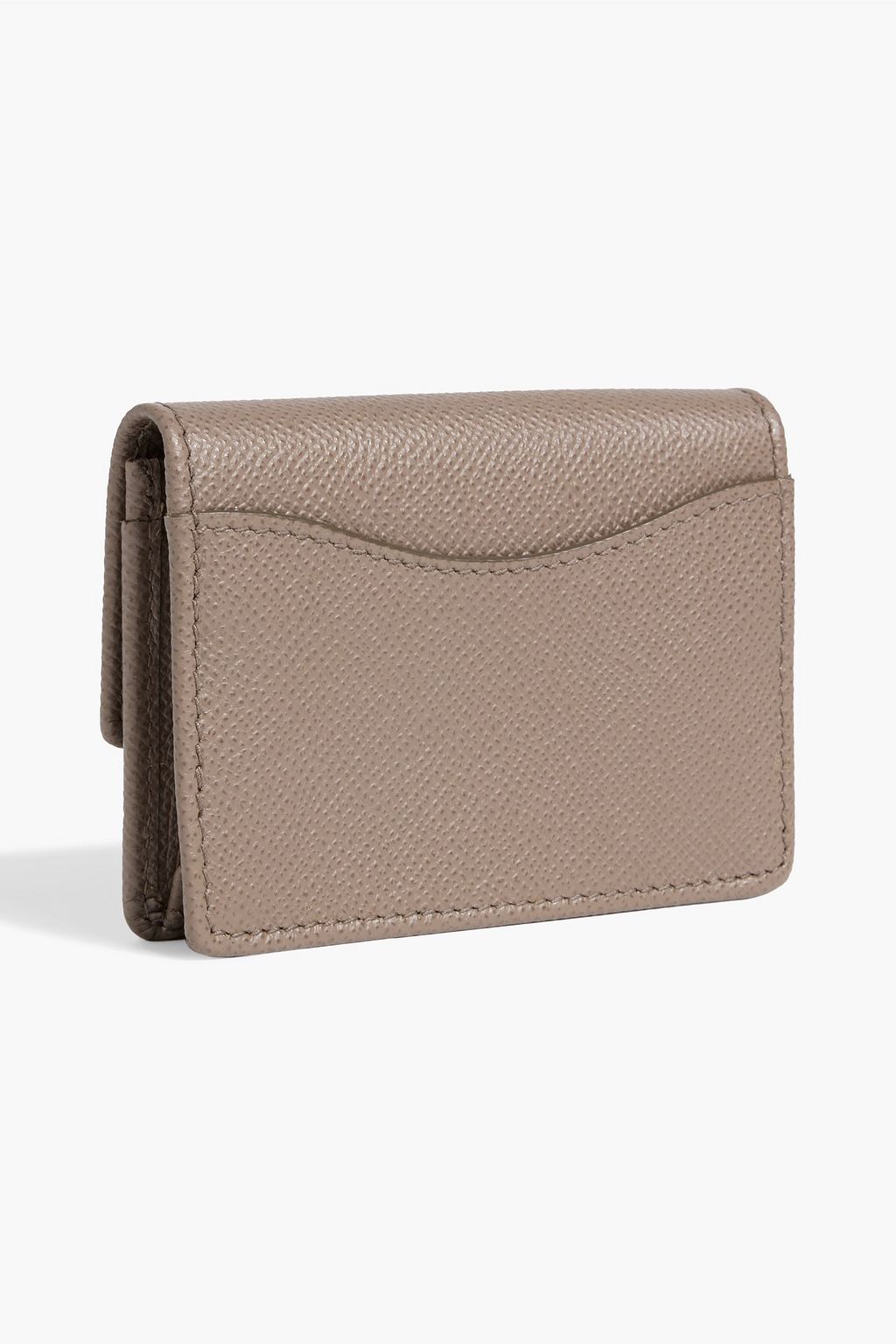 FERRAGAMO Gancini pebbled-leather wallet