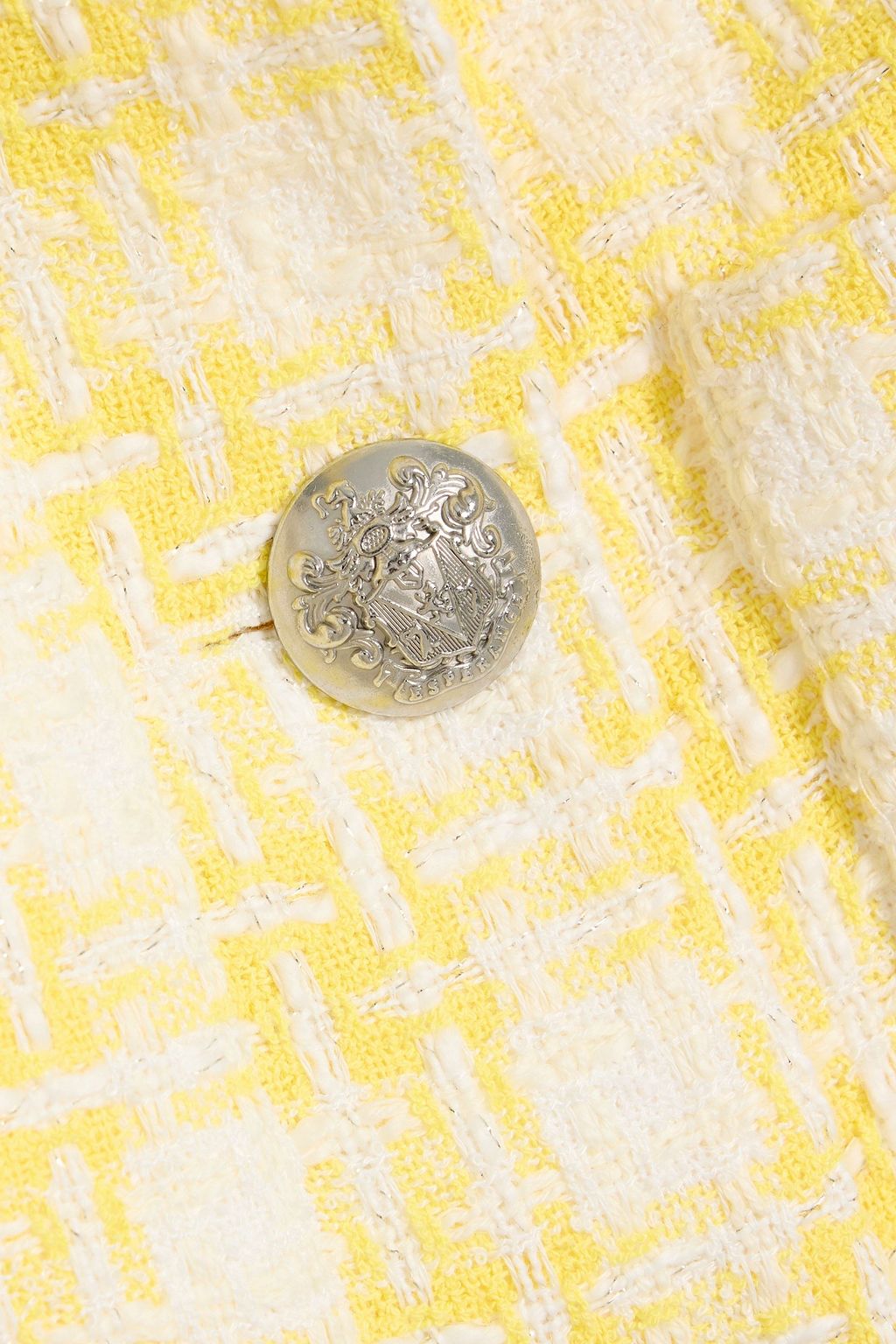 VERONICA BEARD Nathan checked cotton-blend tweed jacket