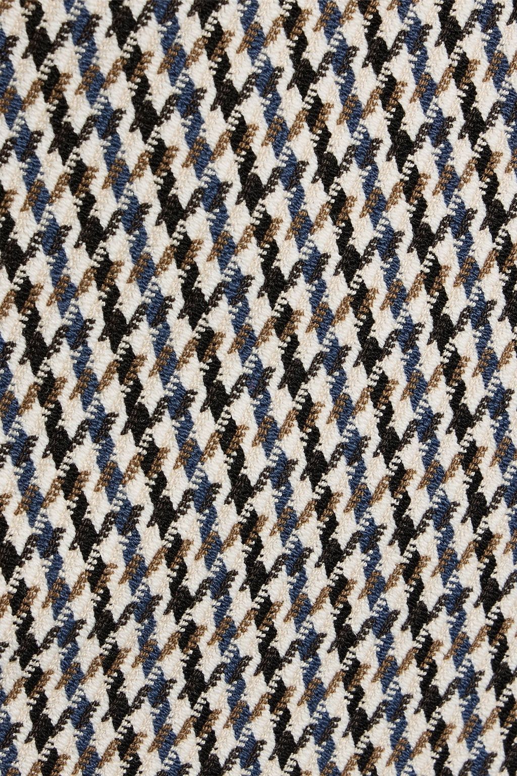 VERONICA BEARD Roman houndstooth tweed mini skirt