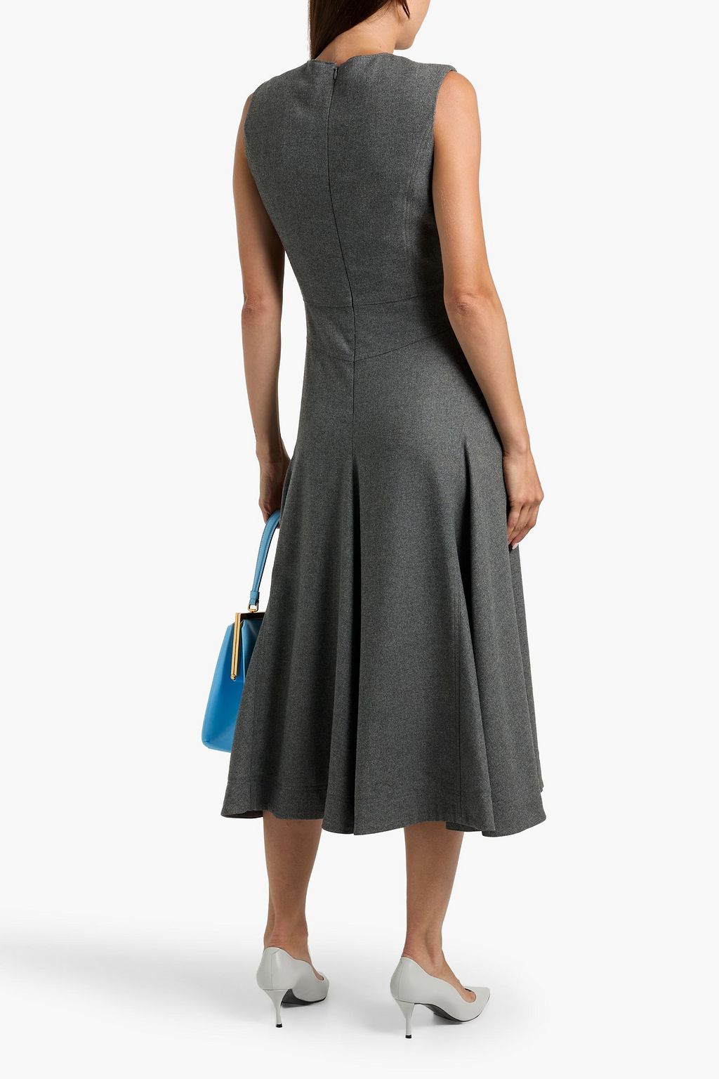 VERONICA BEARD Karrigan Midikleid aus Flanell
