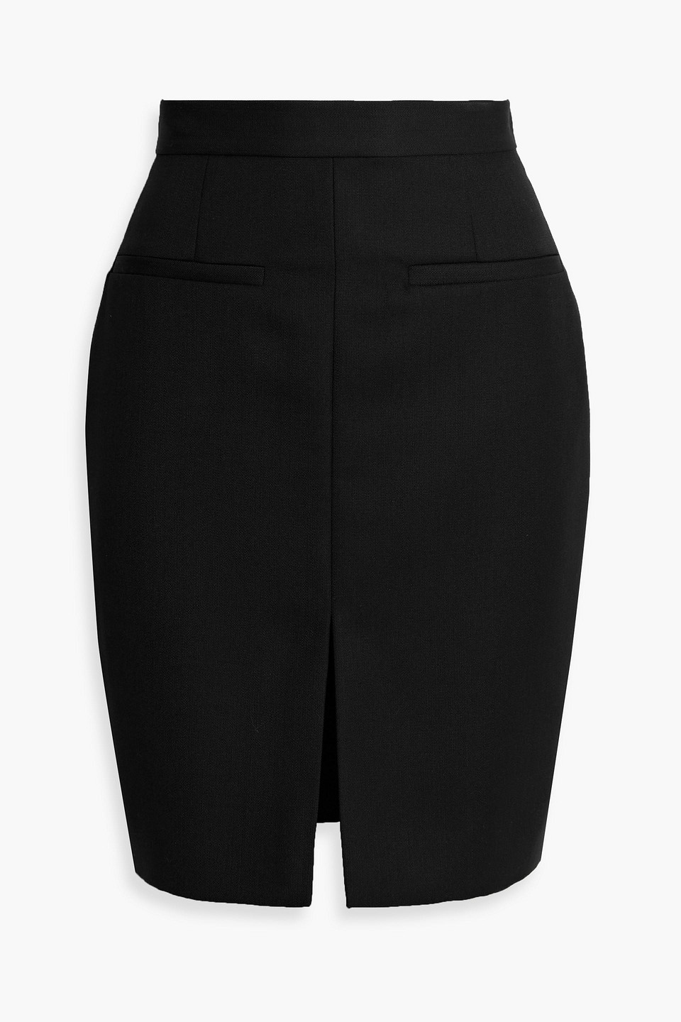 anine bing - vena grain de poudre mini skirt - black - de 30