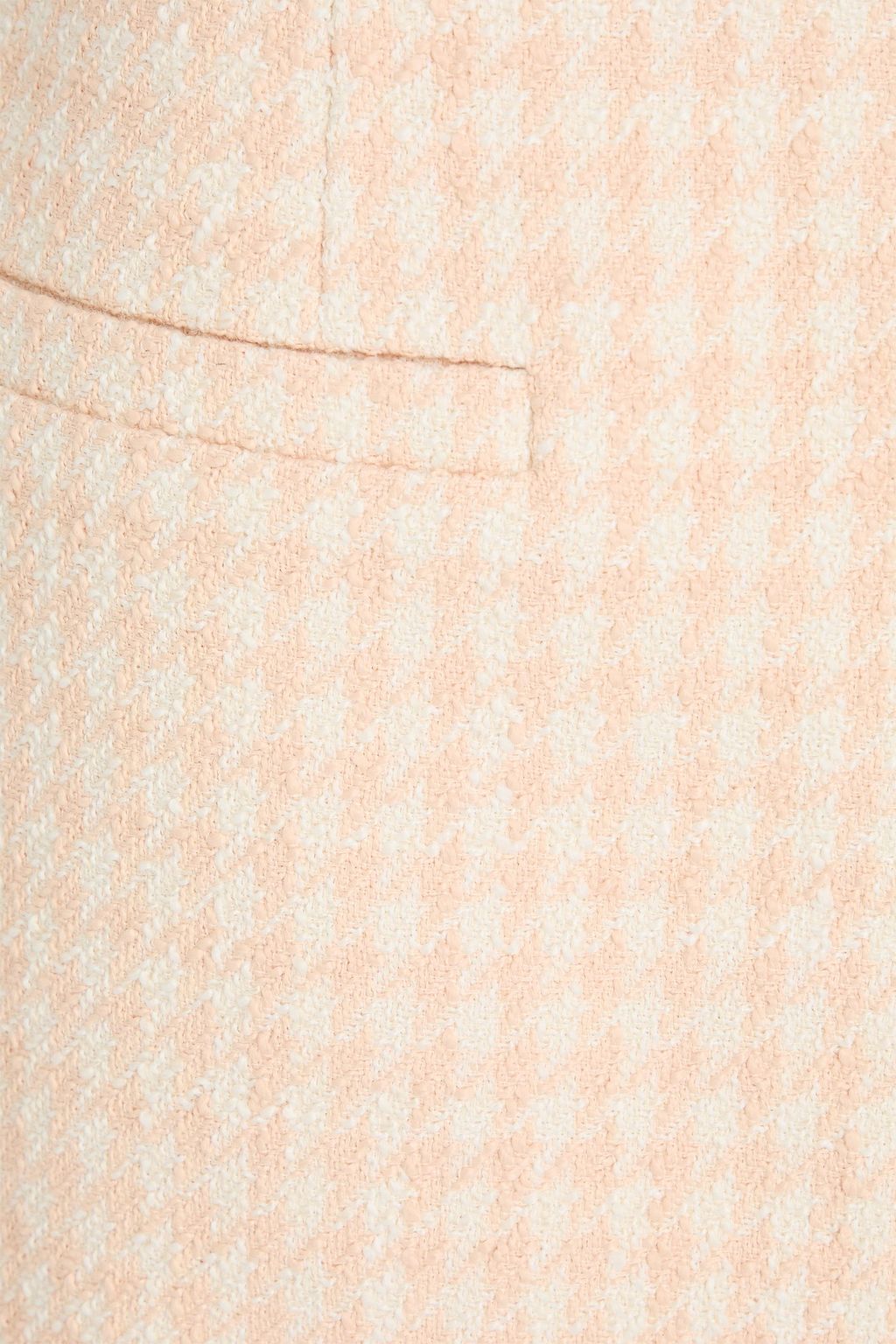 ANINE BING Vanessa houndstooth bouclé-tweed mini skirt