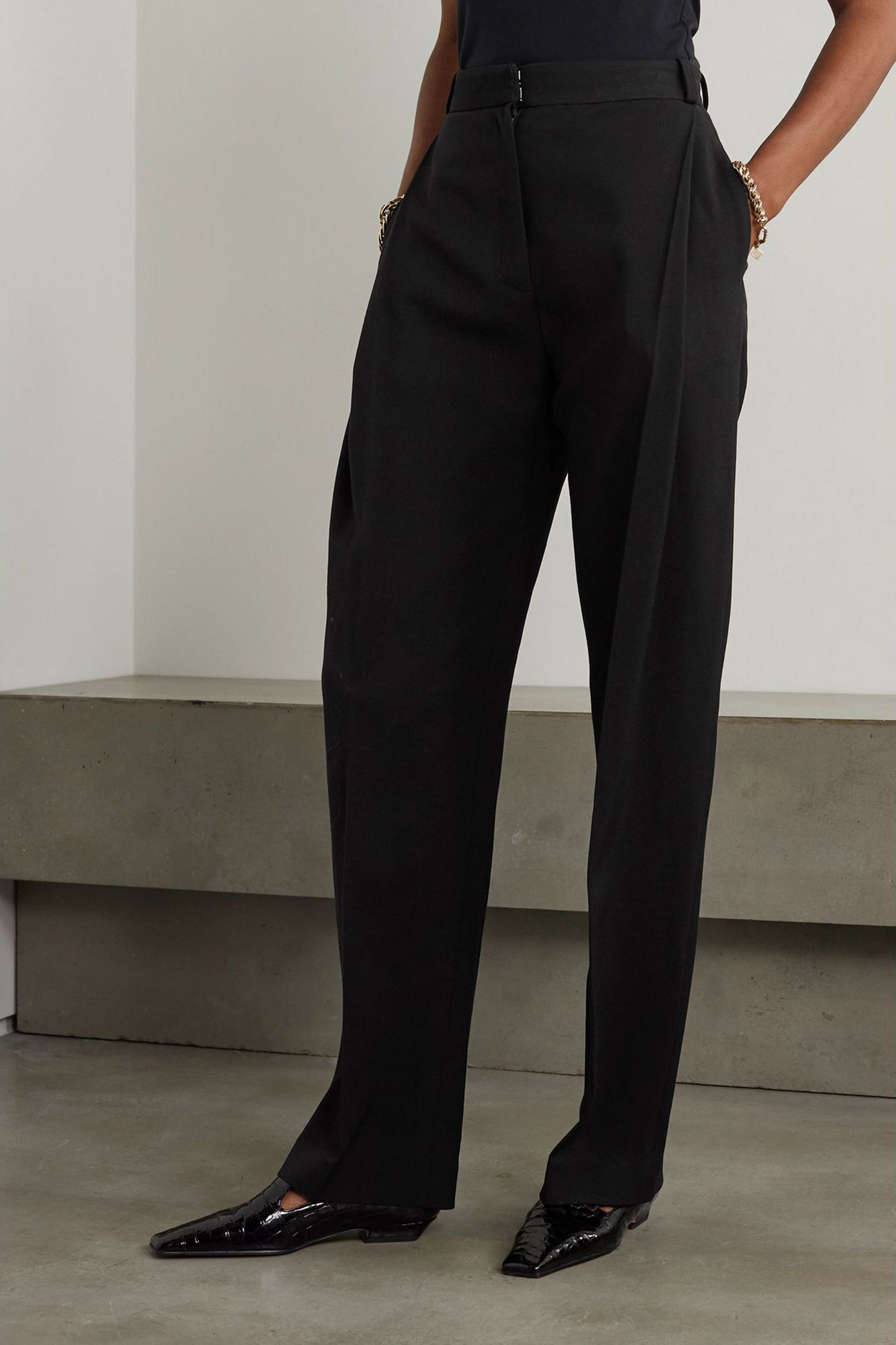 TOVE Lola woven wide-leg pants