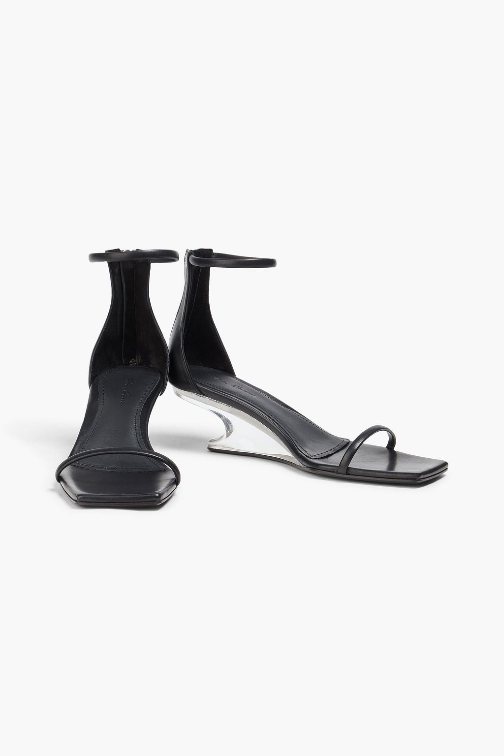 RICK OWENS レザー ウェッジサンダル