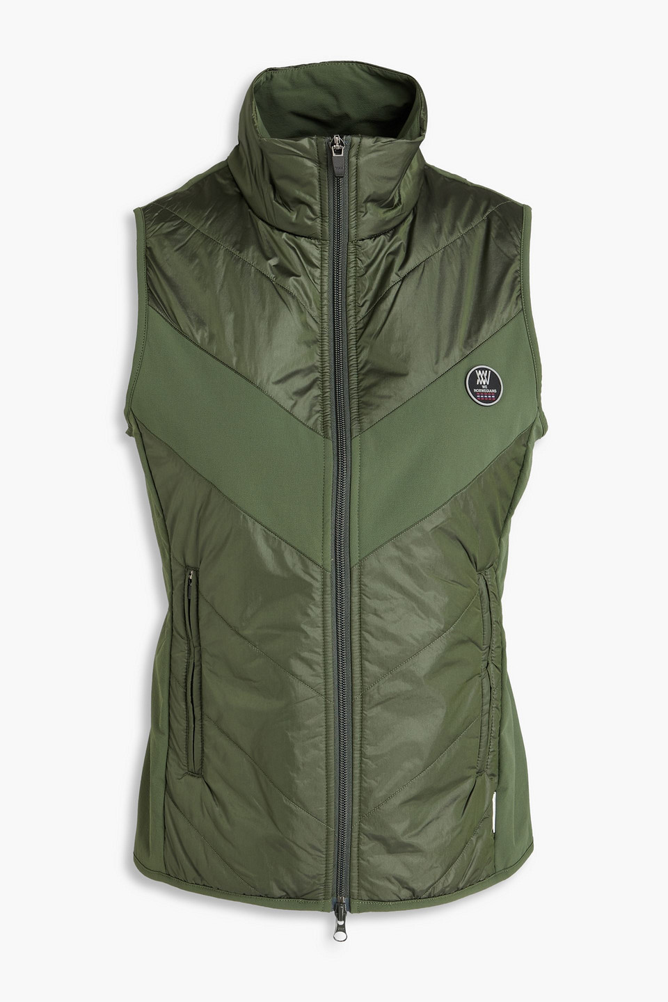 We Norwegians Beito Quilted Vest In Green
