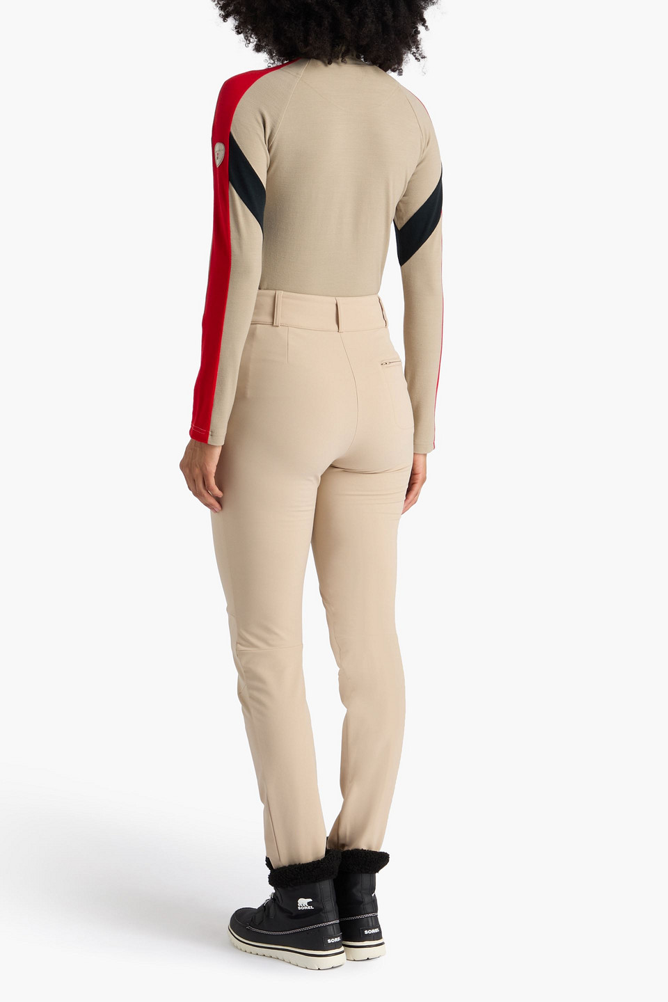 Inuikii X We Norwegians Wool-blend Base Layer In Nude