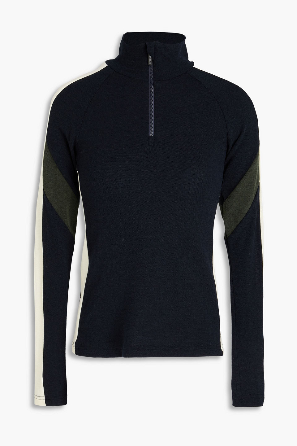 Inuikii X We Norwegians Merino Wool-blend Base Layer In Blue