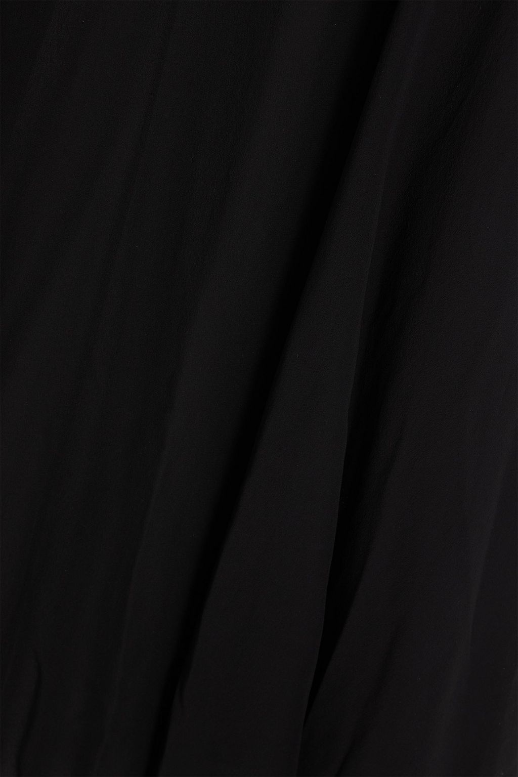 ALESSANDRA RICH Open-back silk-georgette gown
