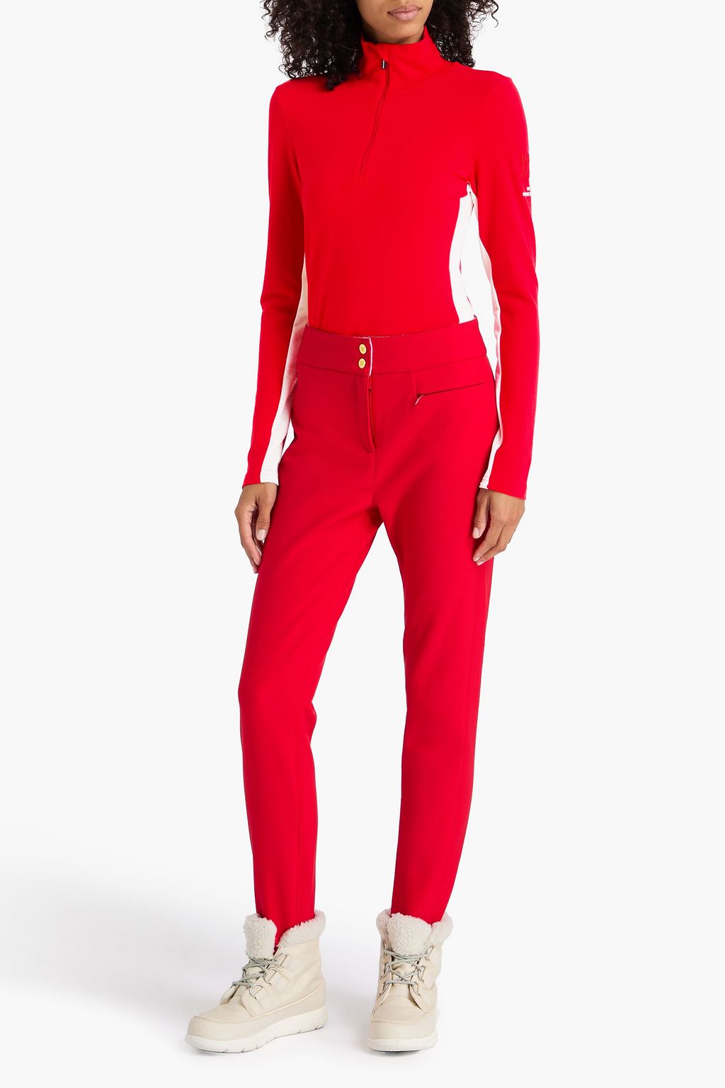 WE NORWEGIANS Voss wool-blend piqué base layer