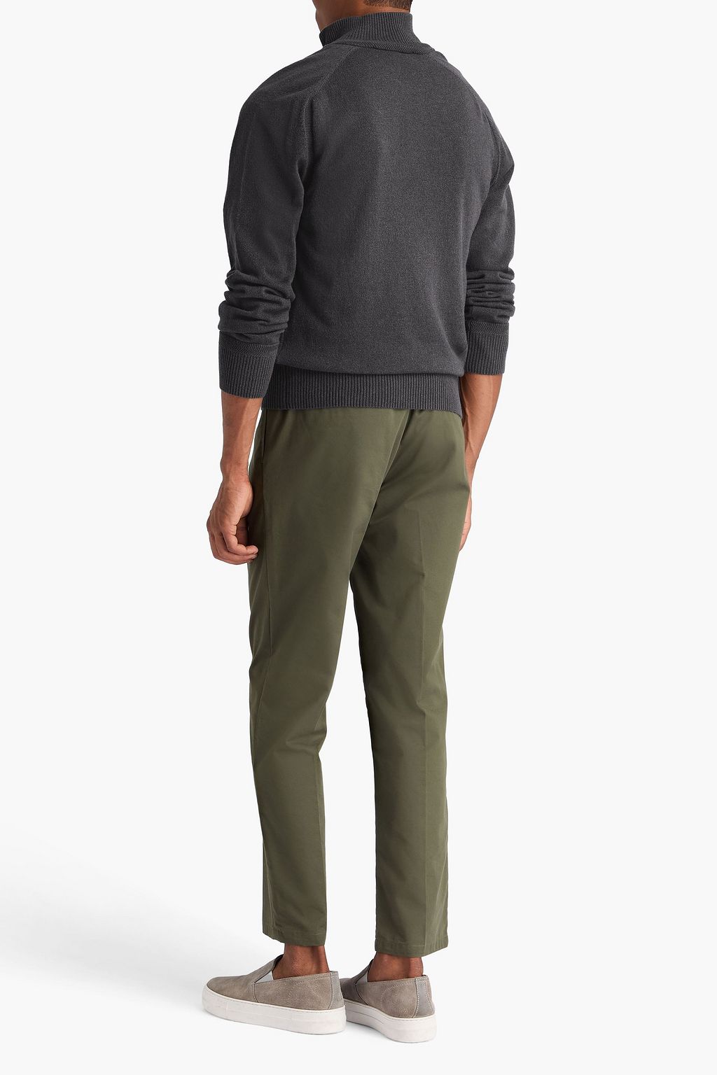 ORLEBAR BROWN Lennard cashmere half-zip sweater
