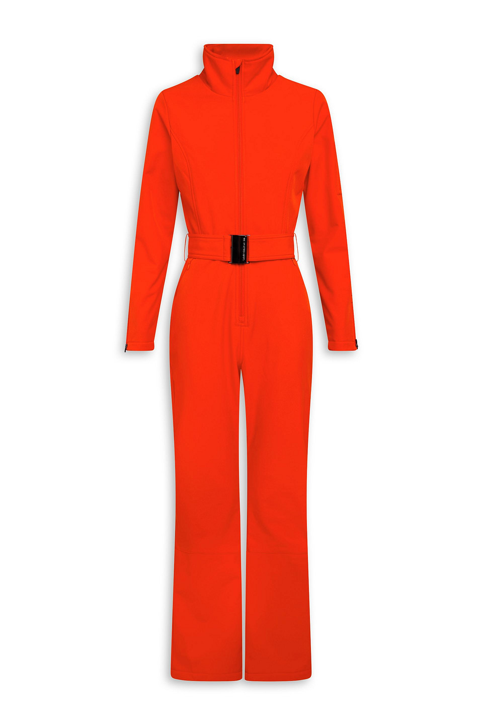 We Norwegians Tyin Belted Softshell Ski Suit In Red