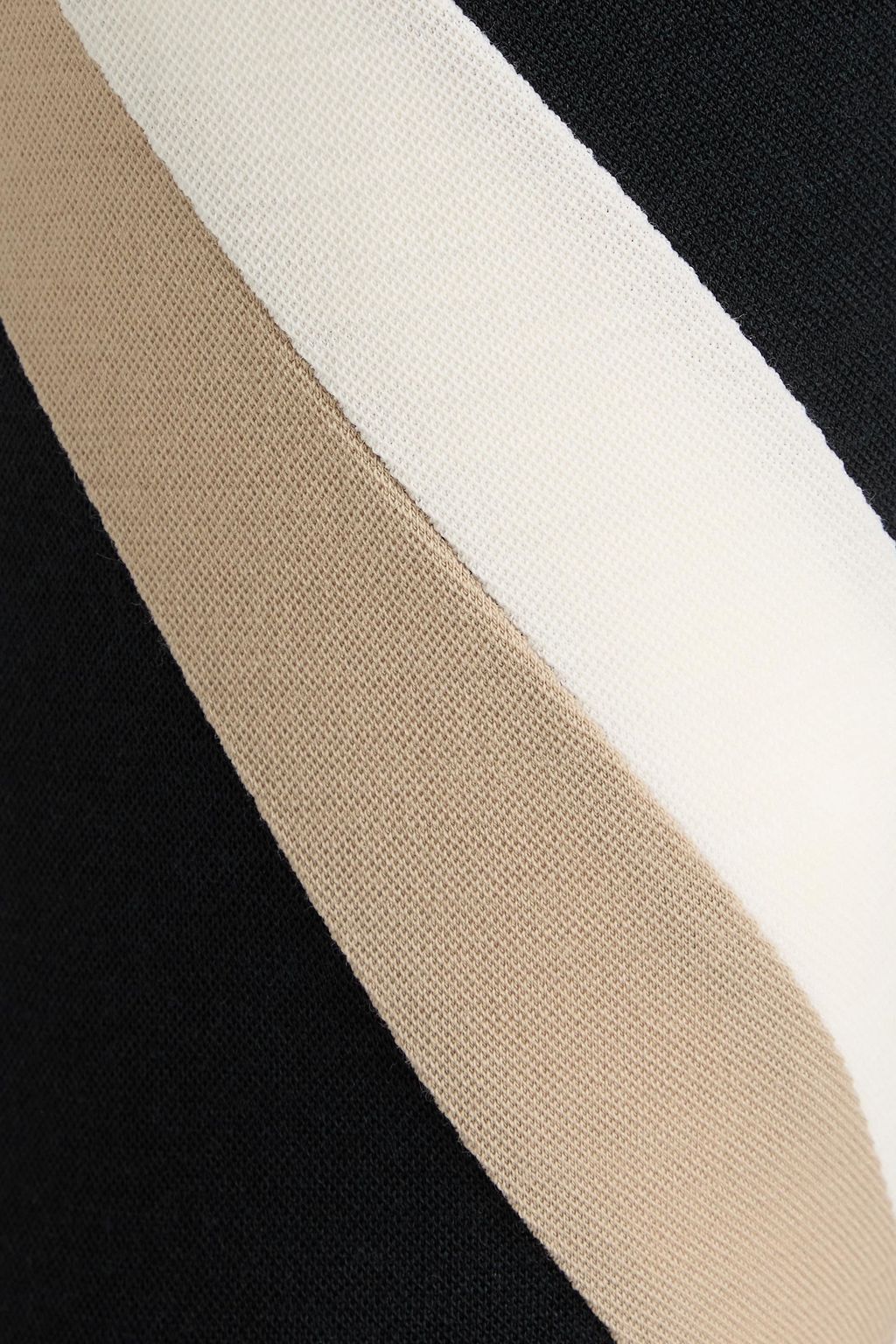 WE NORWEGIANS Voss striped merino wool-blend piqué leggings