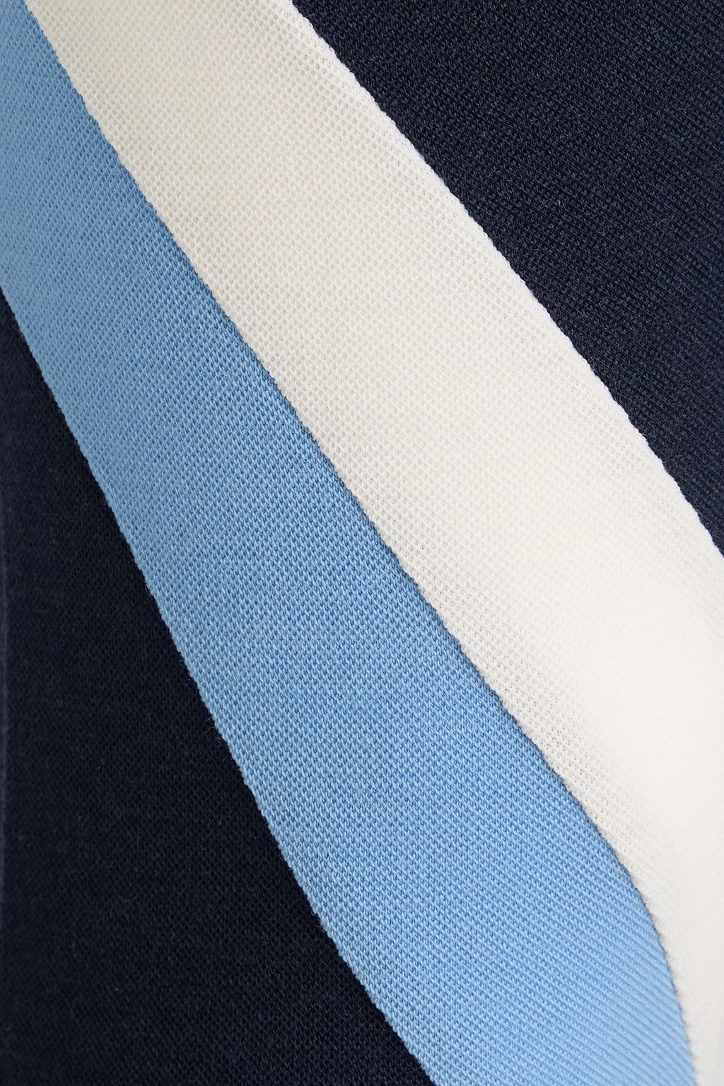 WE NORWEGIANS Voss striped merino wool-blend piqué leggings