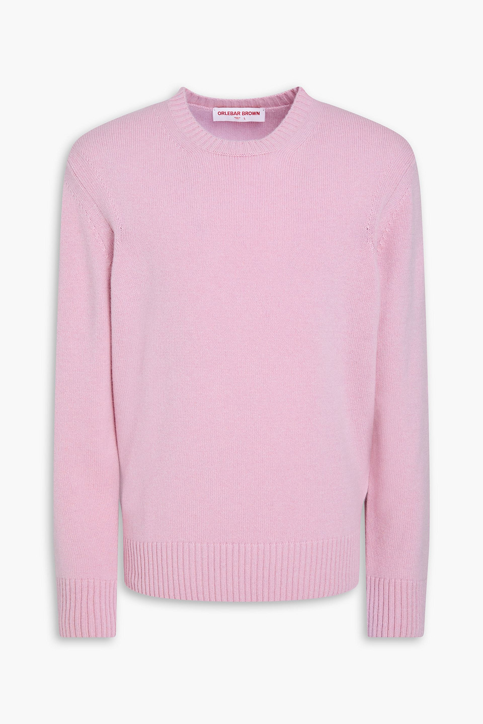 Orlebar Brown Lorca Cashmere Jumper In Pink