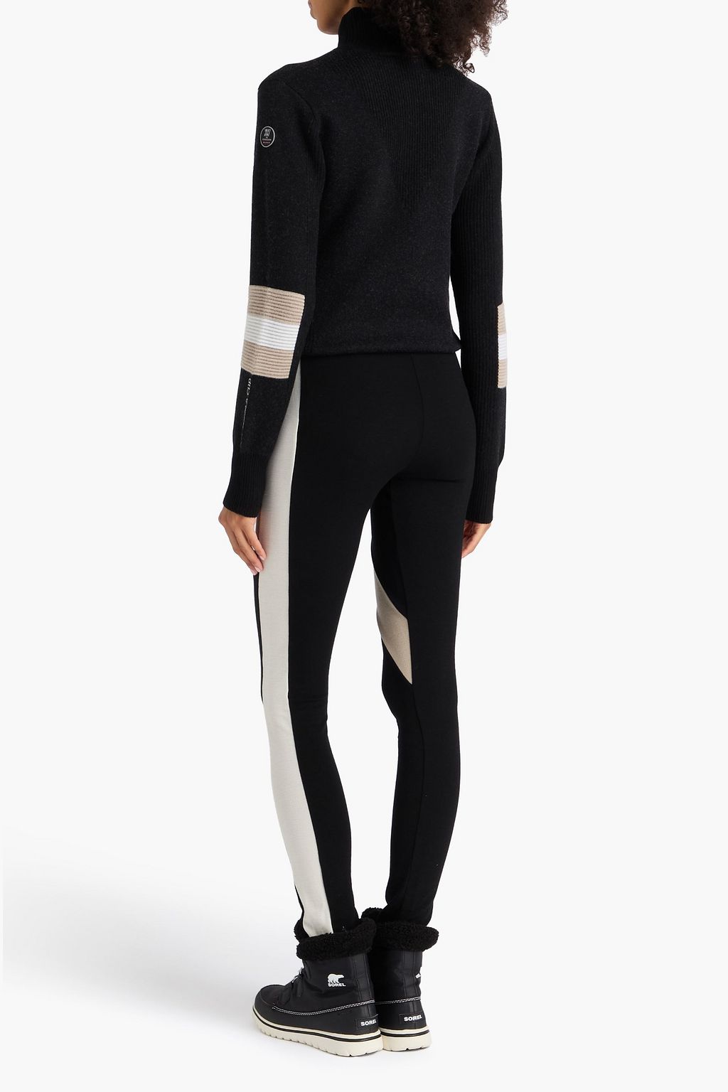 INUIKII X WE NORWEGIANS Merino wool-blend leggings