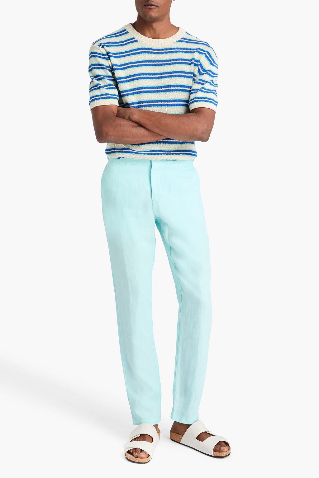 ORLEBAR BROWN Griffon linen chinos