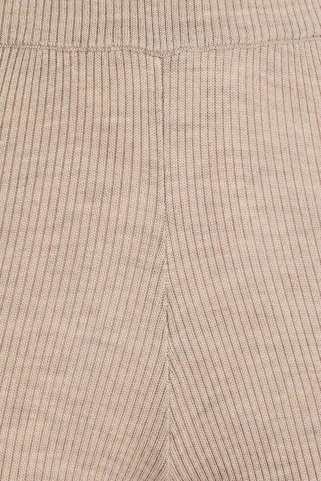 WE NORWEGIANS Geilo merino wool flared pants