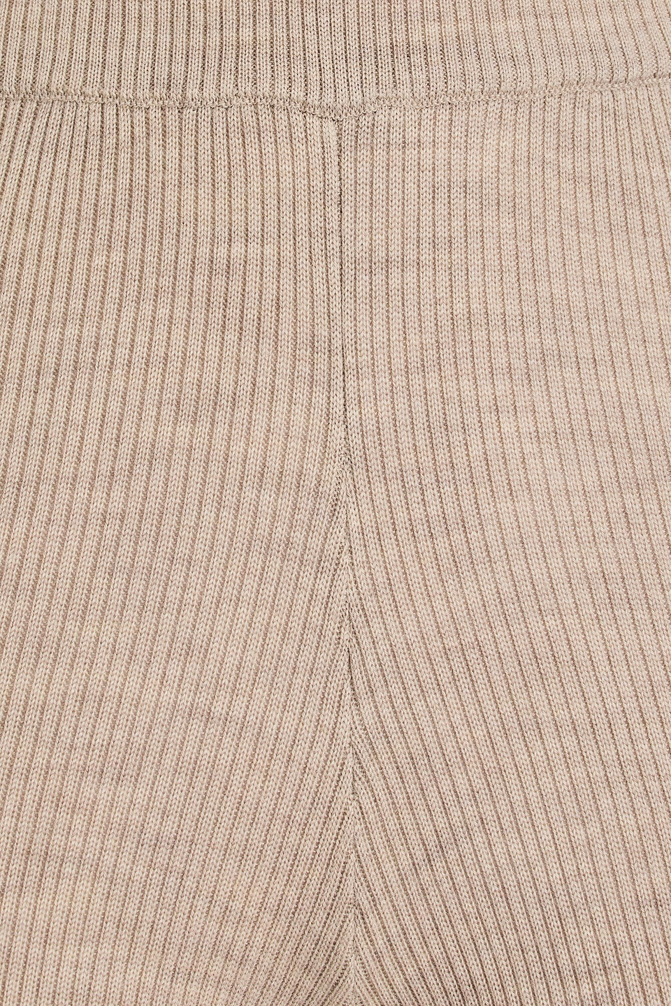 We Norwegians Geilo Merino Wool Flared Pants In Neutral