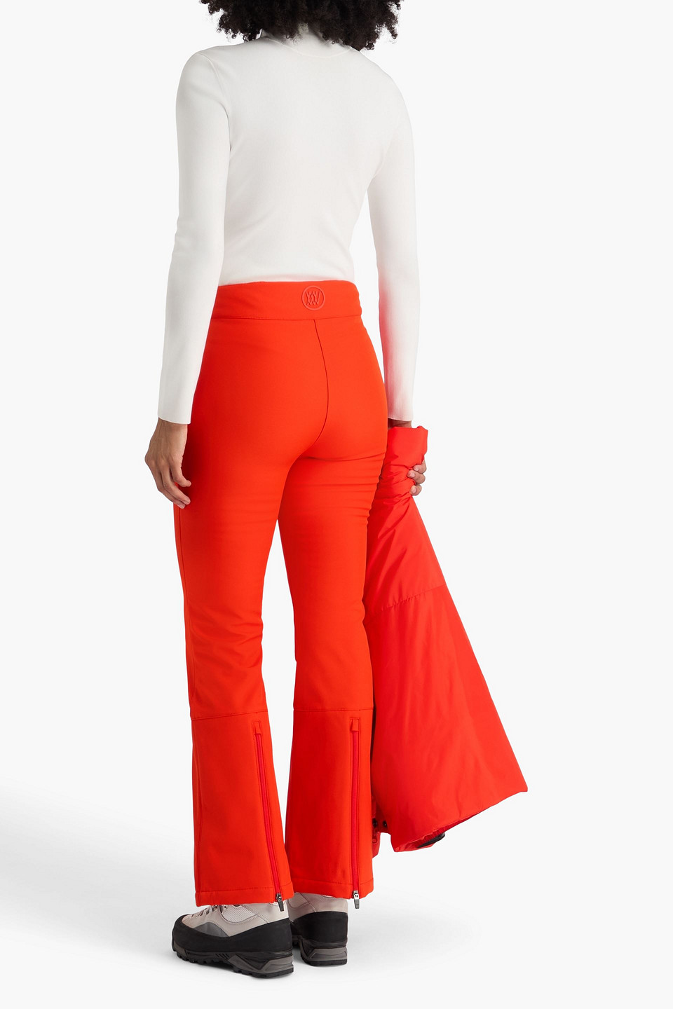 We Norwegians Tyin Bootcut Ski Pants In Red