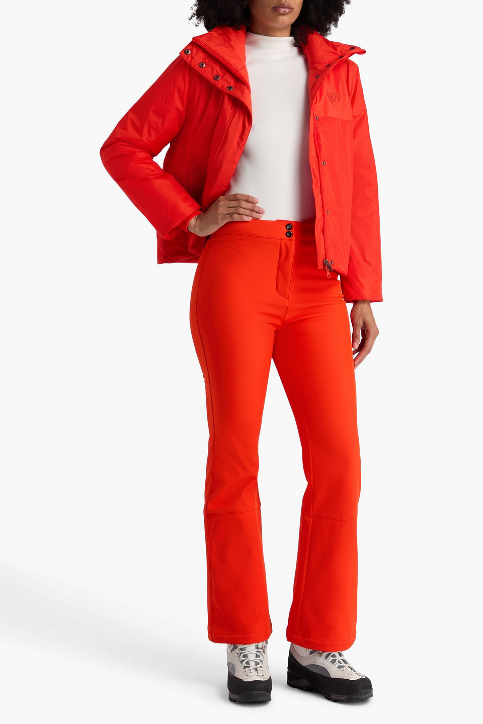 We Norwegians Tyin Bootcut Ski Pants In Red
