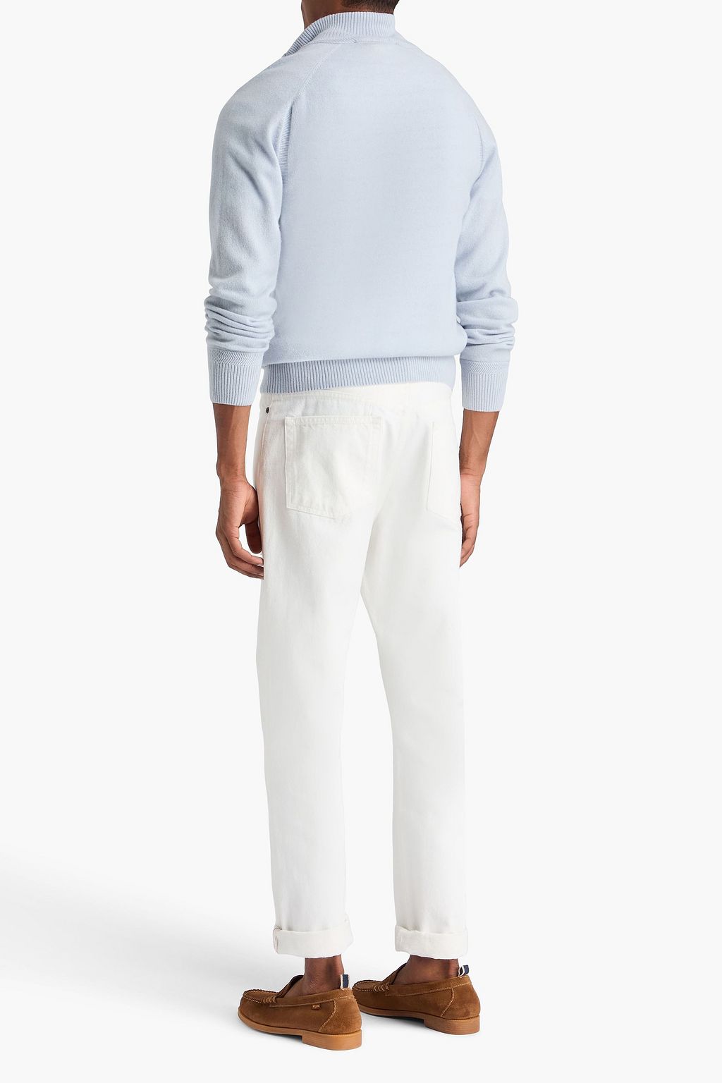 ORLEBAR BROWN Lennard cashmere half-zip sweater