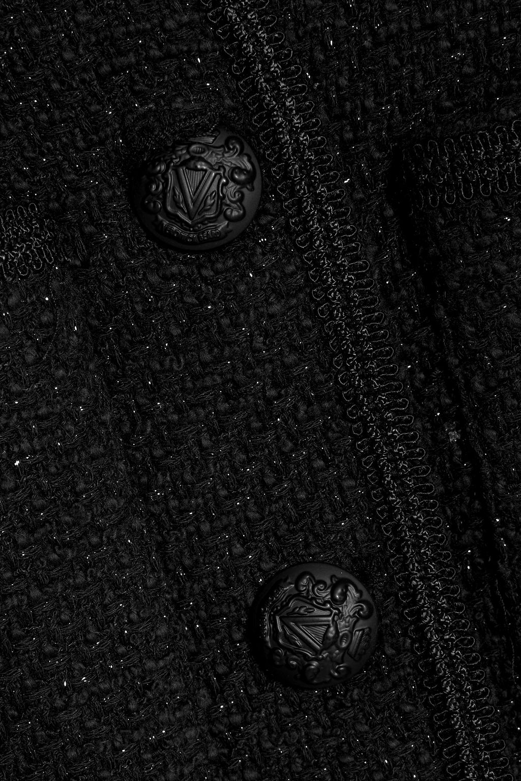 VERONICA BEARD Lars metallic cotton-blend tweed jacket