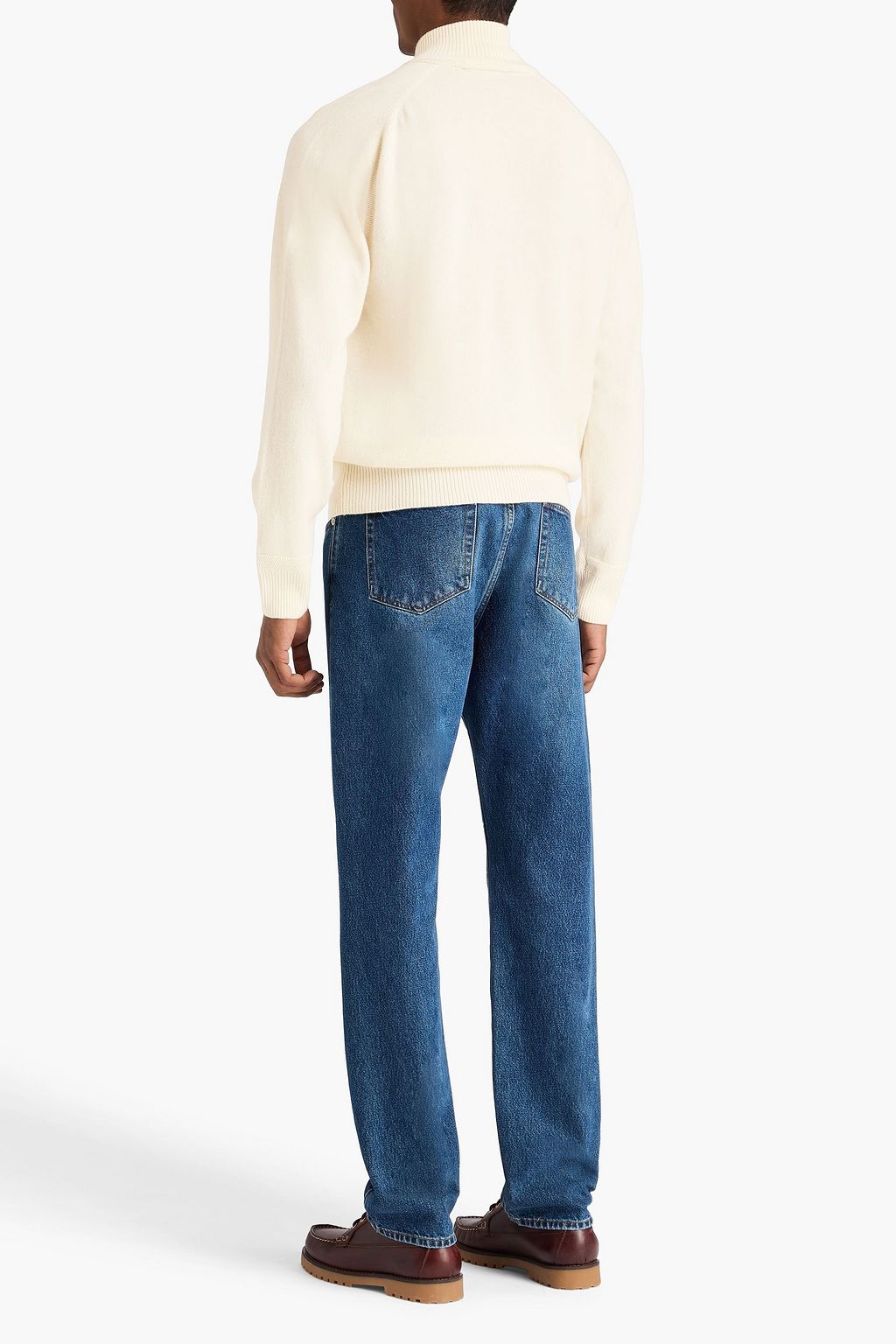 ORLEBAR BROWN Lennard cashmere half-zip sweater