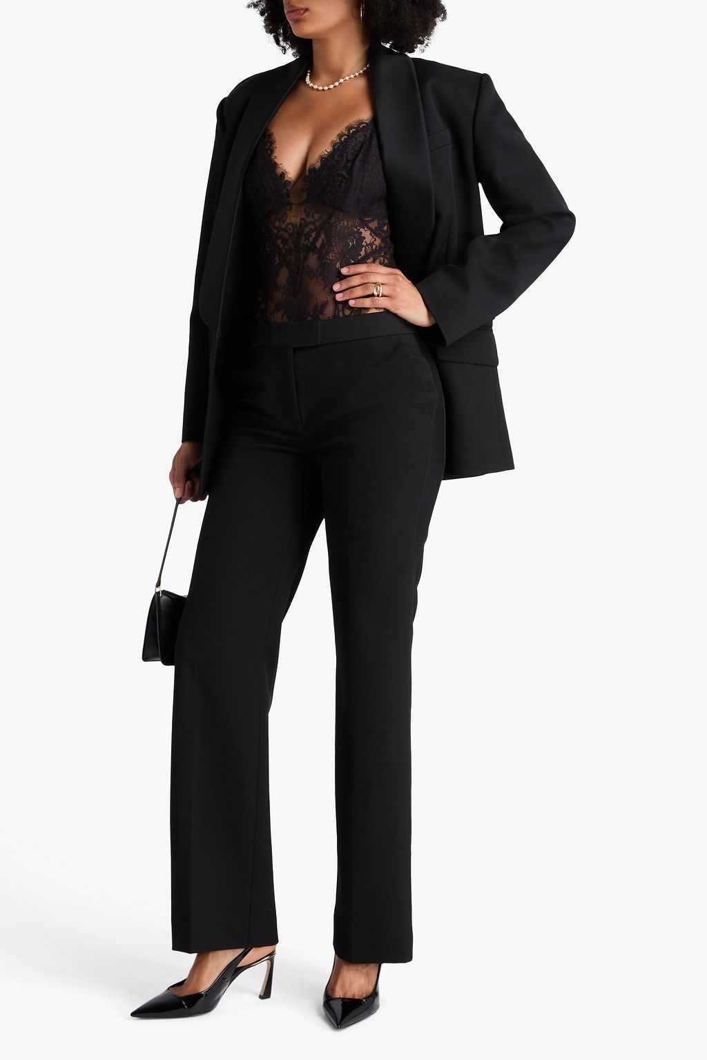 ZIMMERMANN Wool-blend straight-leg pants