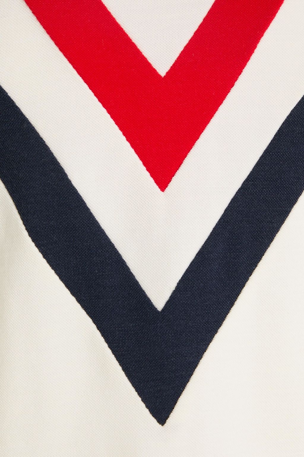 WE NORWEGIANS Voss striped wool-blend piqué base layer