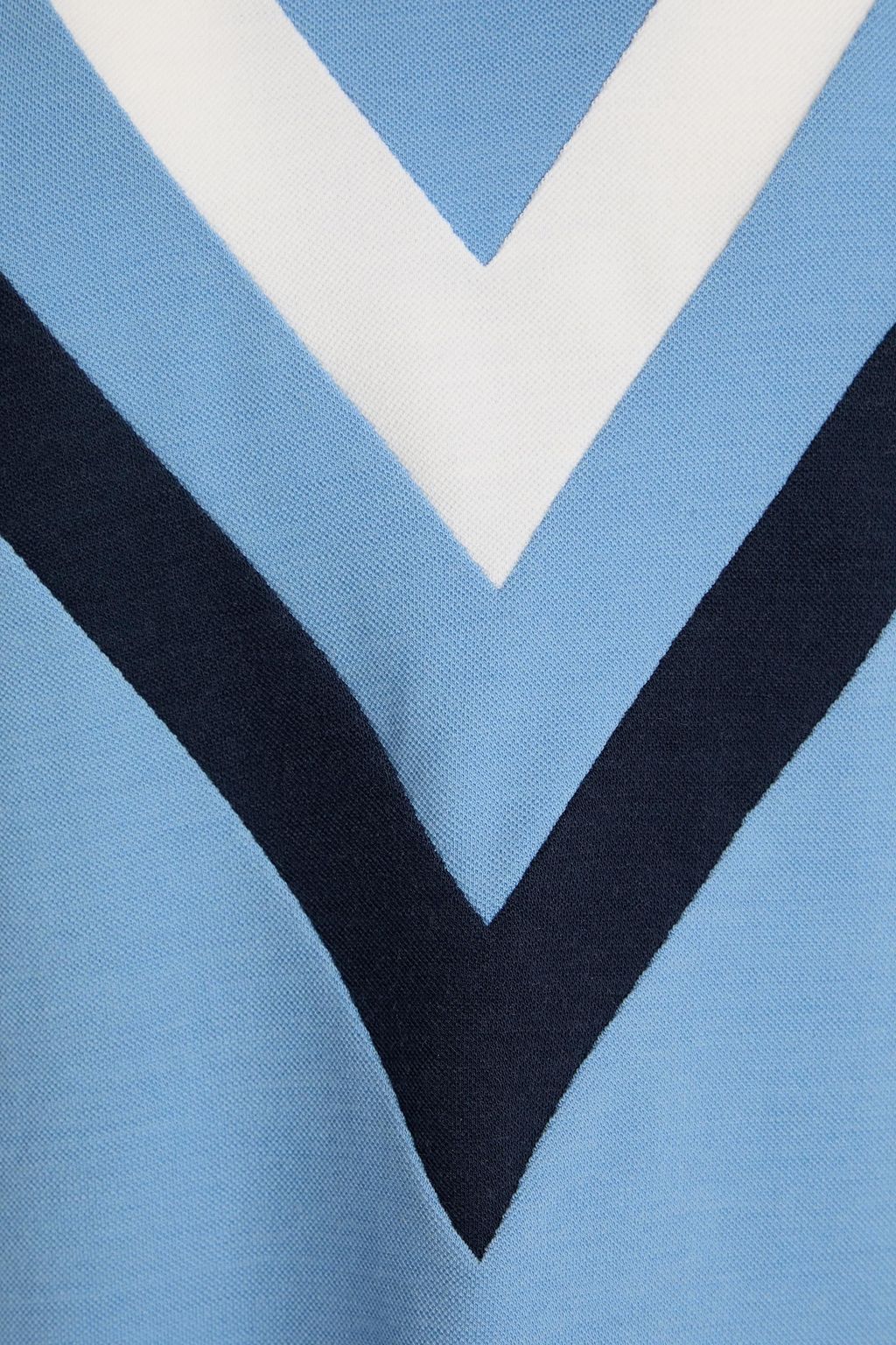 WE NORWEGIANS Voss striped wool-blend piqué base layer