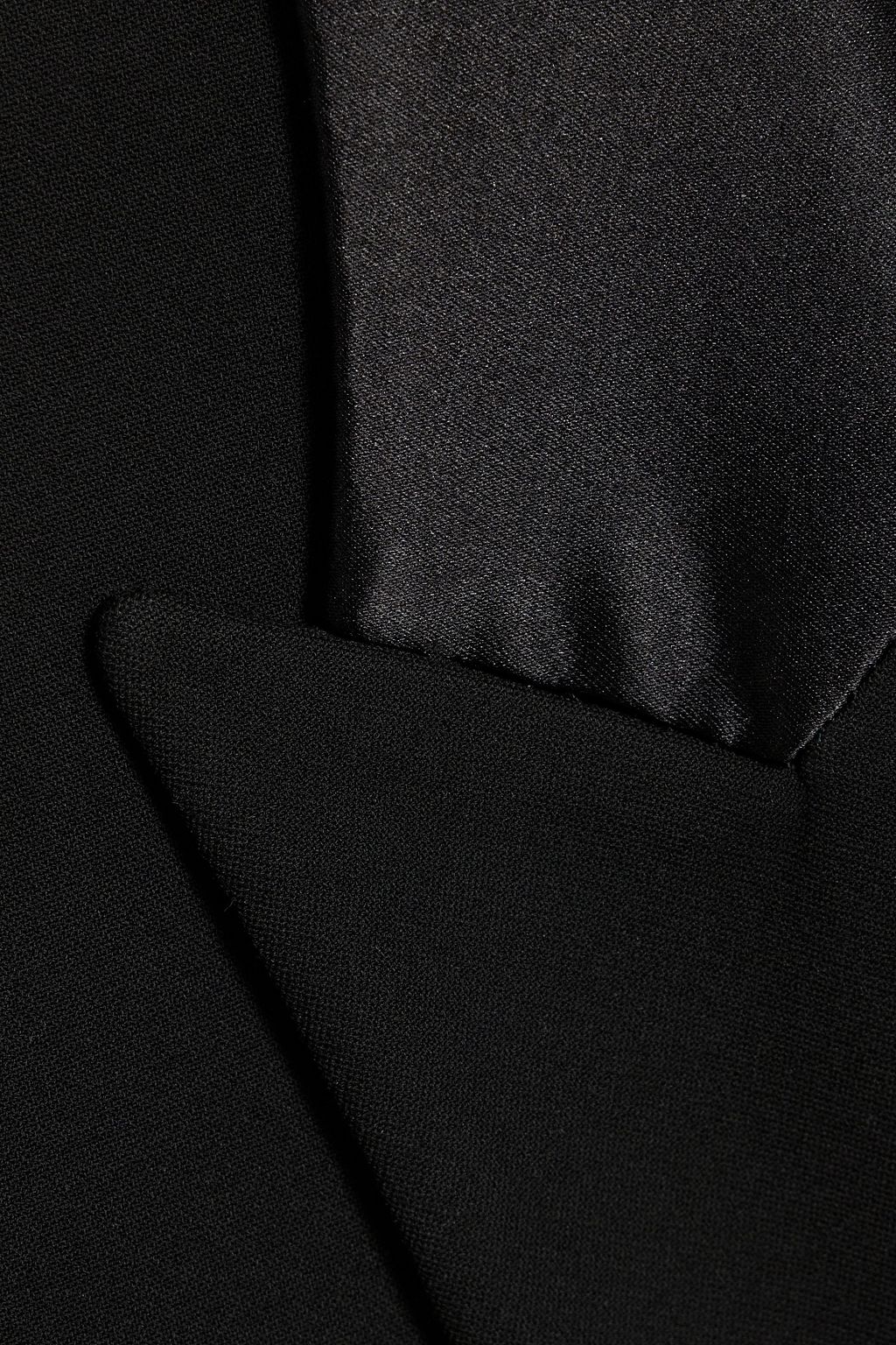 VERONICA BEARD Elianna crepe mini tuxedo dress