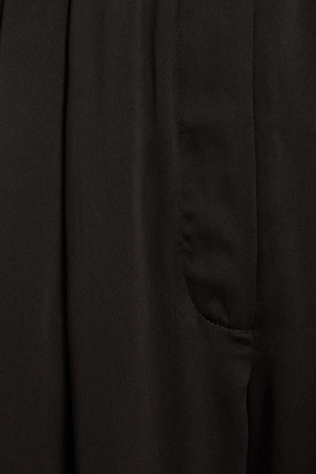 ZIMMERMANN Belted silk-charmeuse wide-leg pants