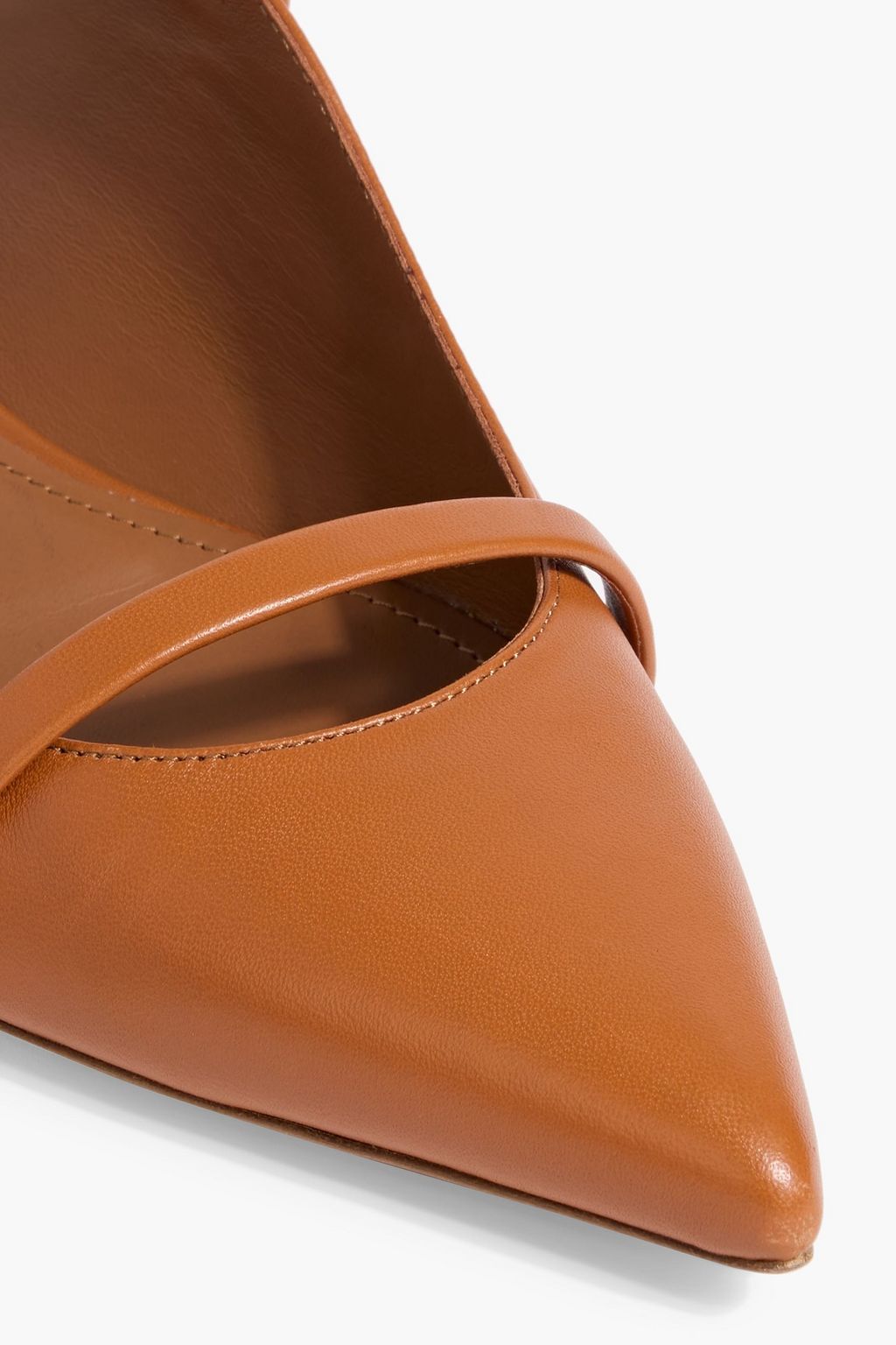 MALONE SOULIERS حذاء مسطّح مورين بمقدمة مدببة من الجلد