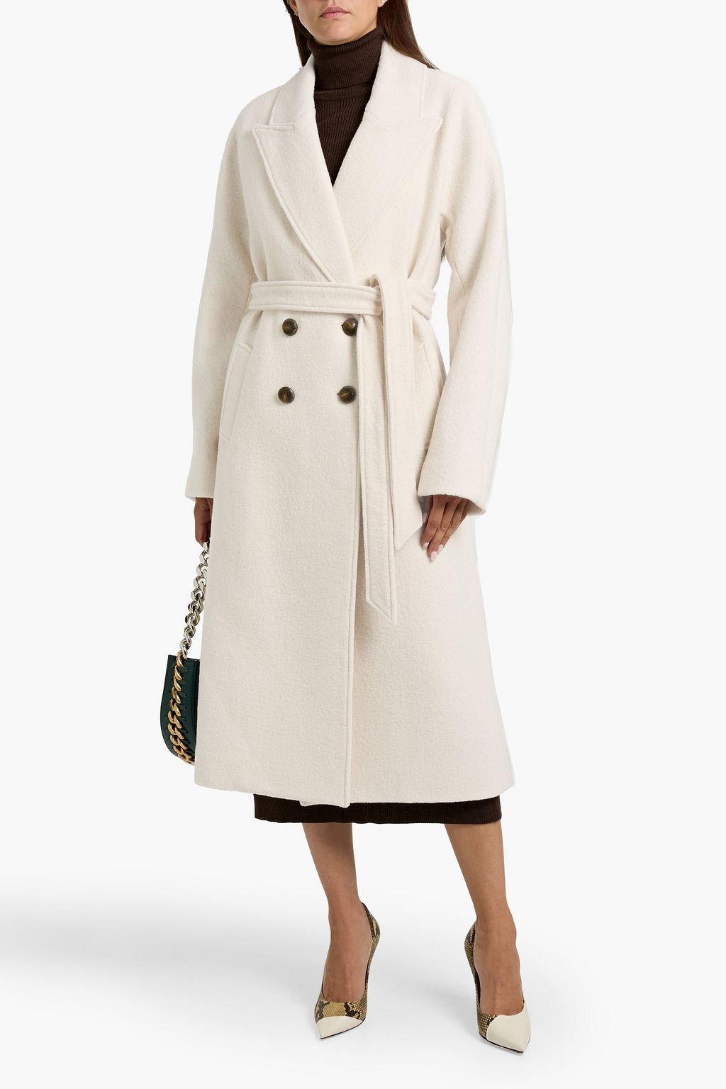 VERONICA BEARD Della Dickey double-breasted wool-felt coat