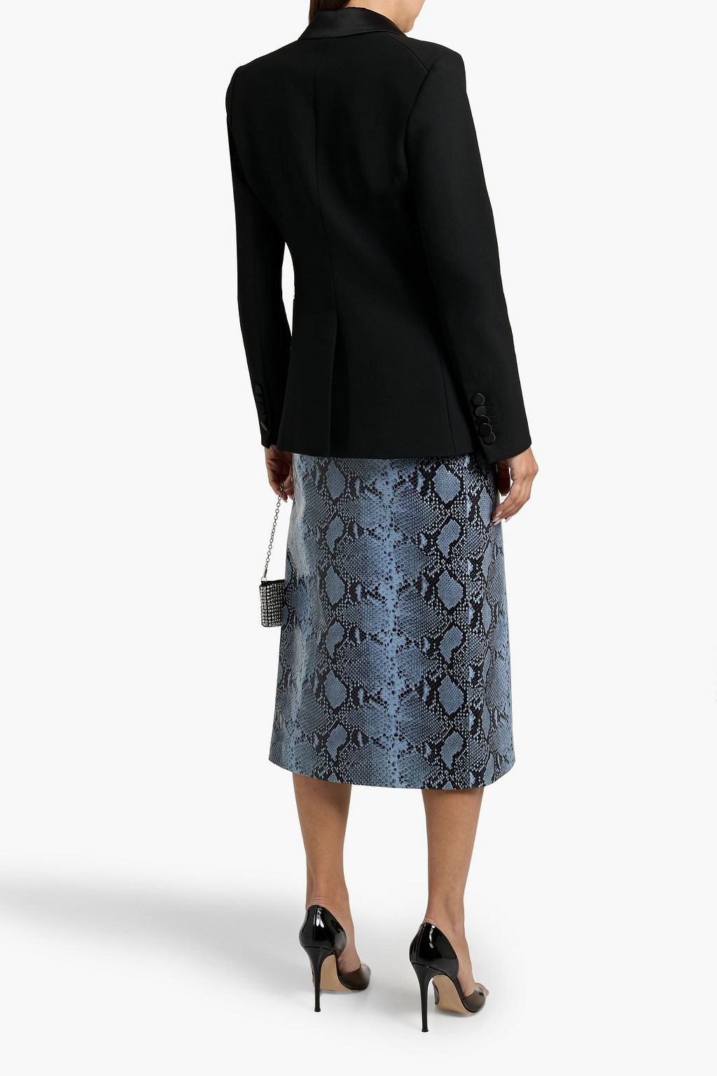 VERONICA BEARD Rickie Dickey double-breasted crepe blazer