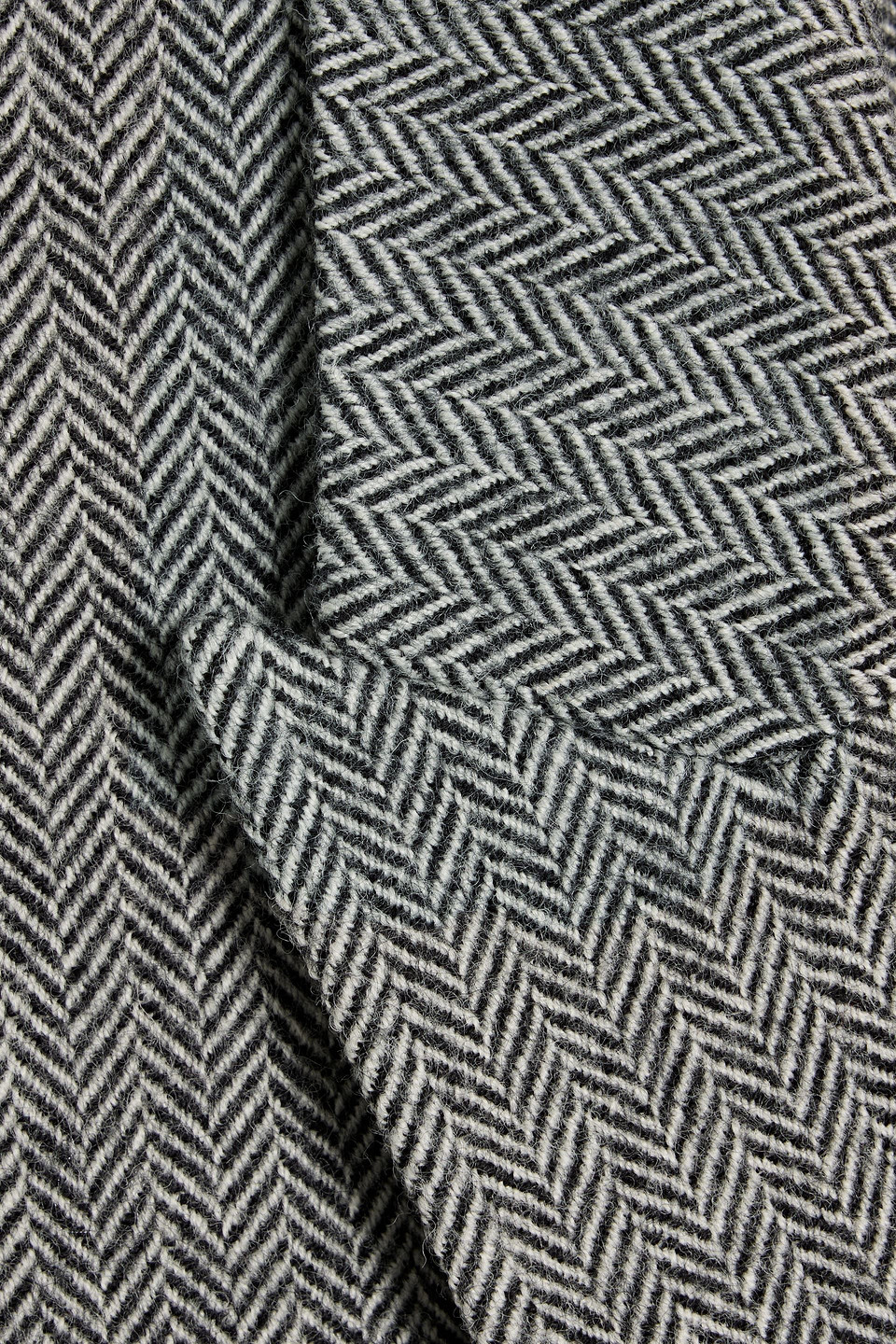 Veronica Beard Vega Dickey Herringbone Wool Blazer In Black