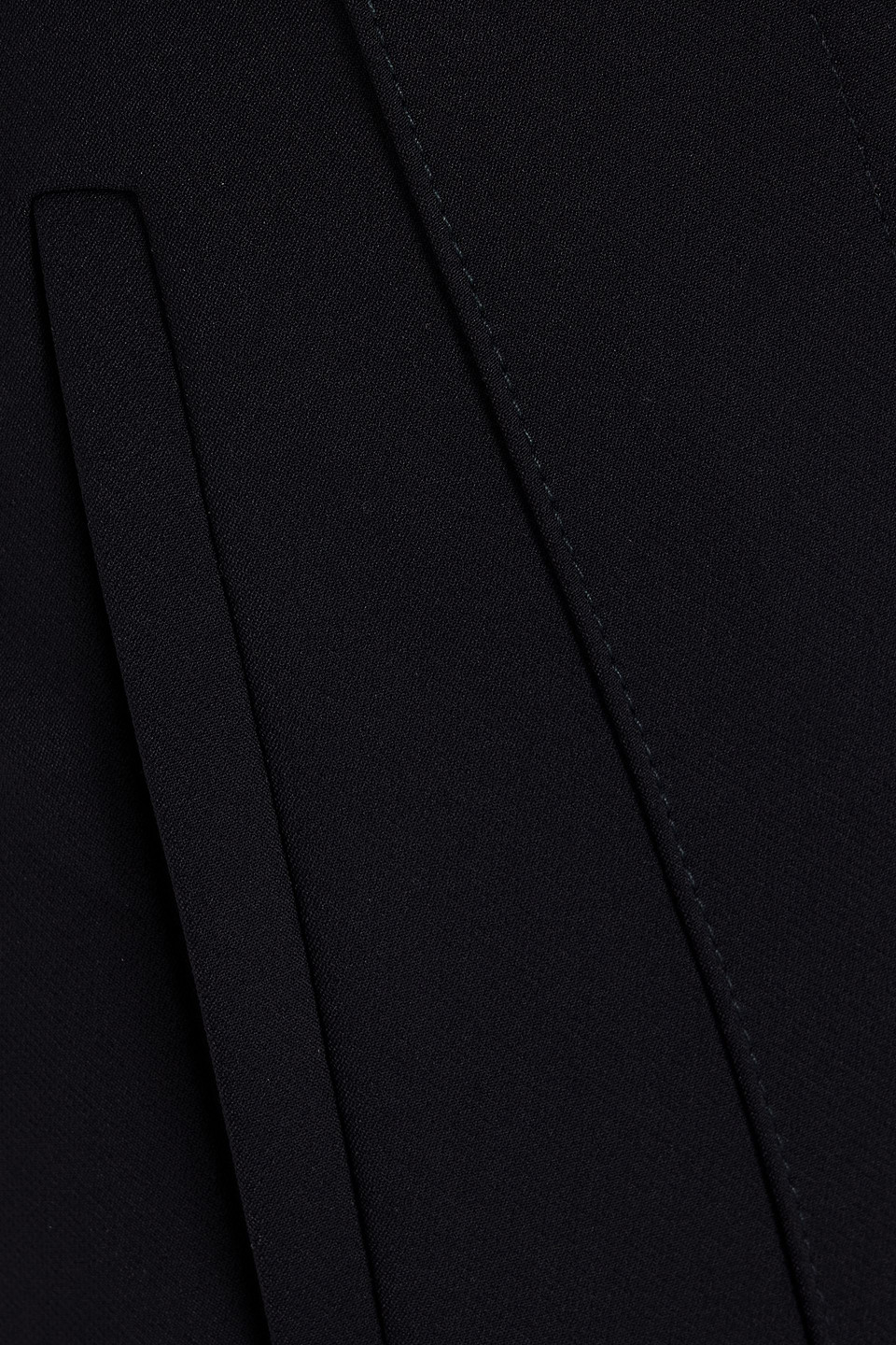 Veronica Beard Tindaya Stretch-cady Flared Pants In Black