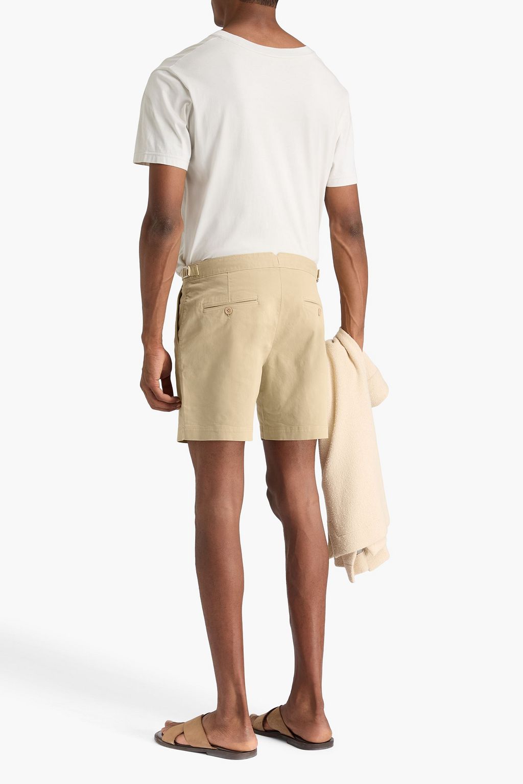 ORLEBAR BROWN 스트레치 코튼 트윌 쇼츠
