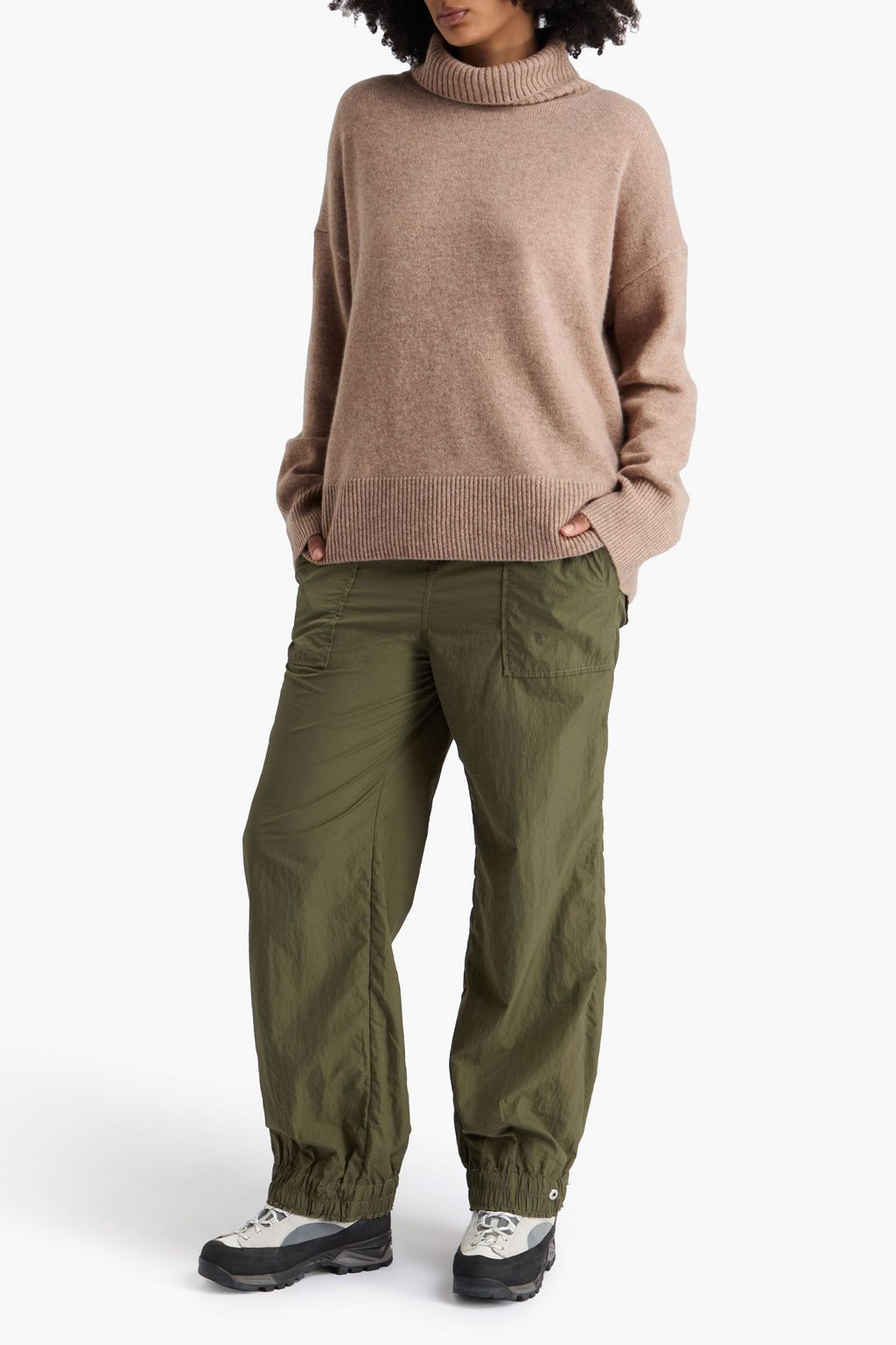 WE NORWEGIANS Blefjell cashmere turtleneck sweater
