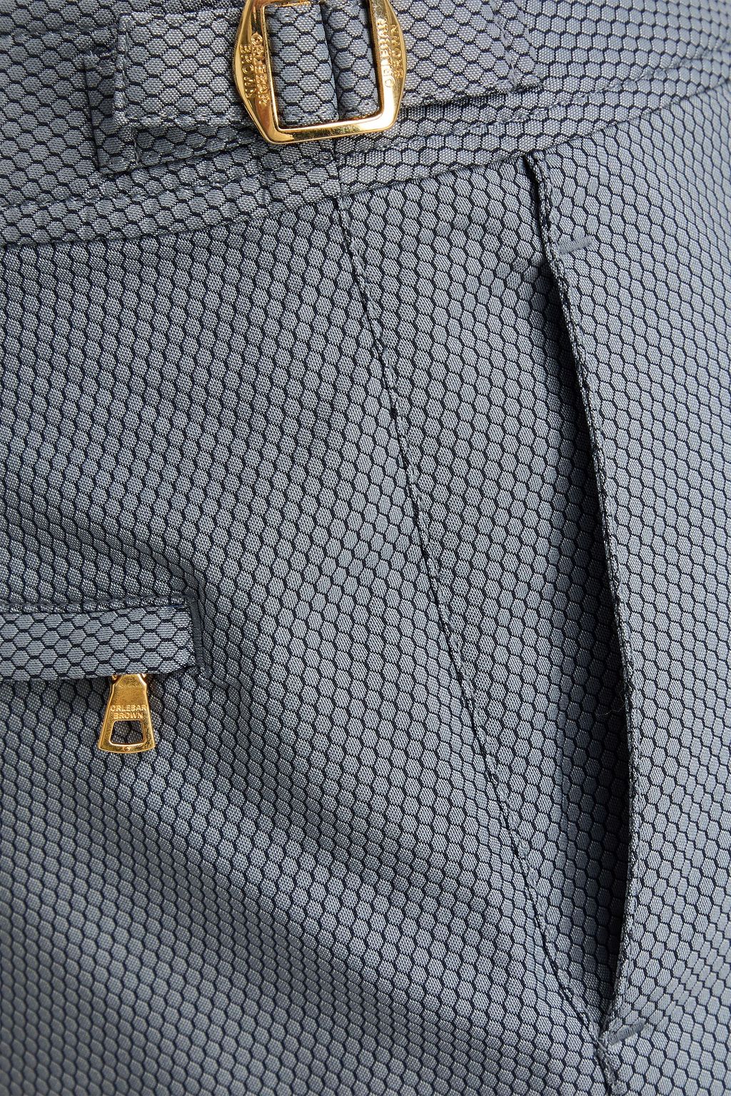 ORLEBAR BROWN 자카드 미드 스윔 쇼츠