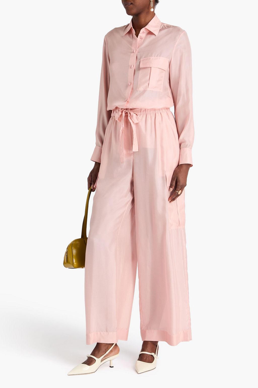 ZIMMERMANN Silk-habotai shirt