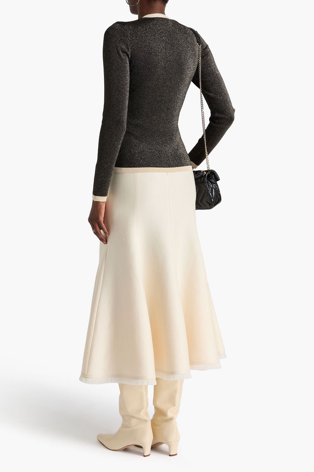 ZIMMERMANN 메탈릭 니트 카디건