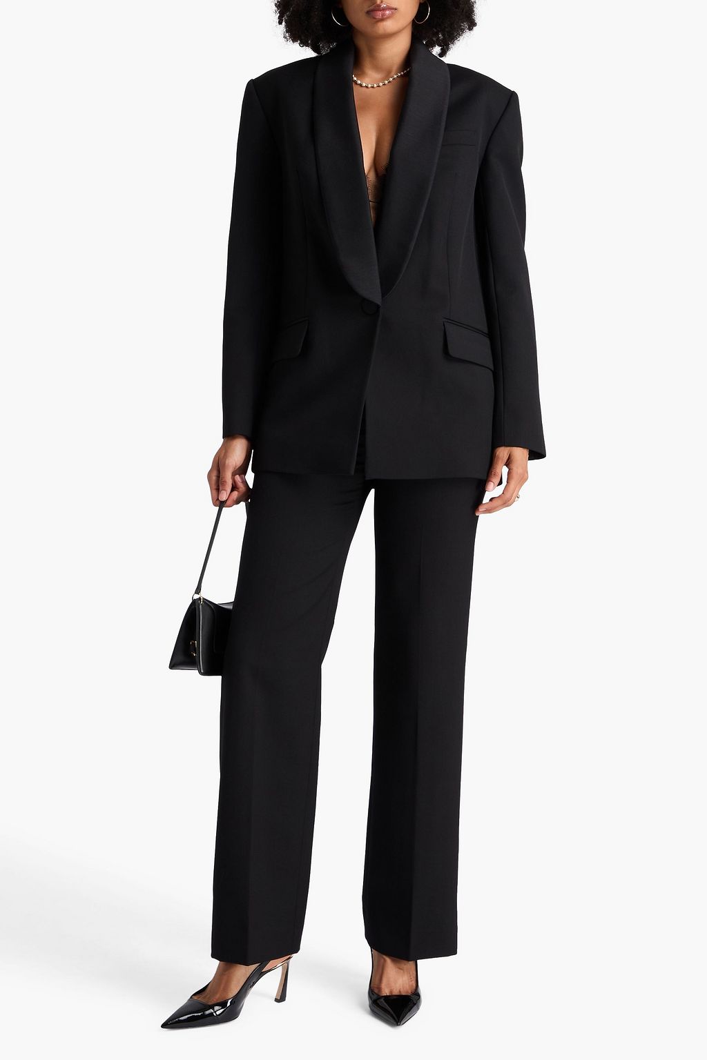 ZIMMERMANN Grain de poudre wool-blend blazer