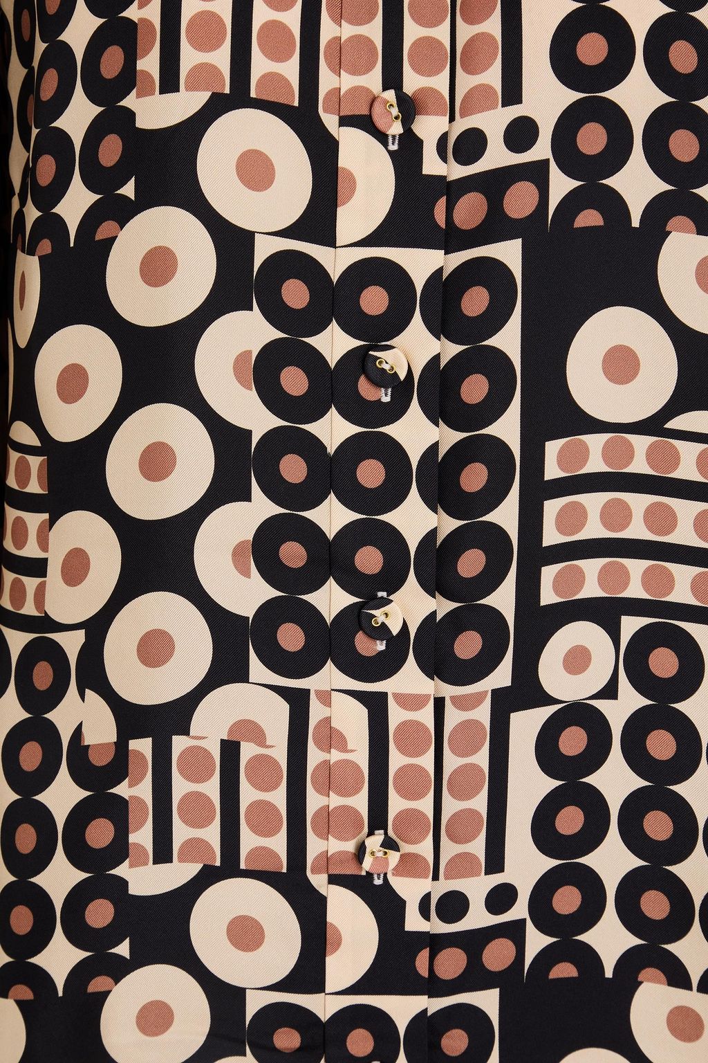 ZIMMERMANN Printed silk-twill shirt