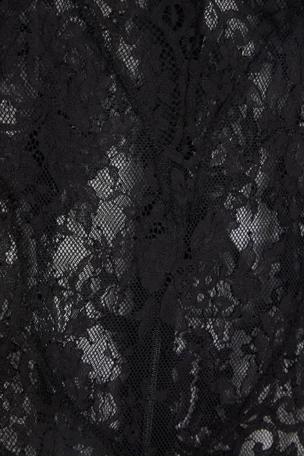 ZIMMERMANN بودي سوت من الدانتيل المضلّع مزخرفة بالمخمل