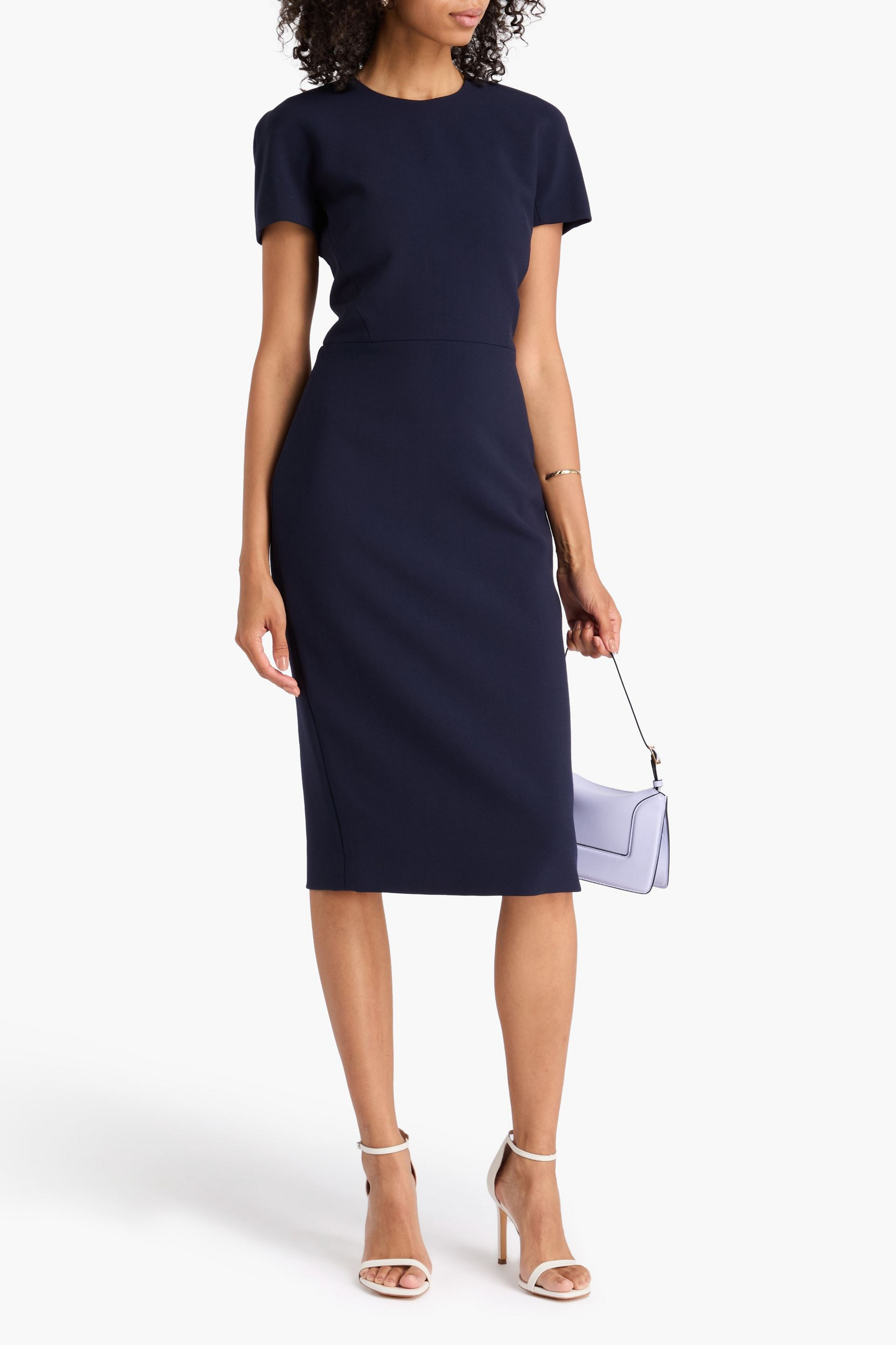 Victoria Beckham Crepe midi dress