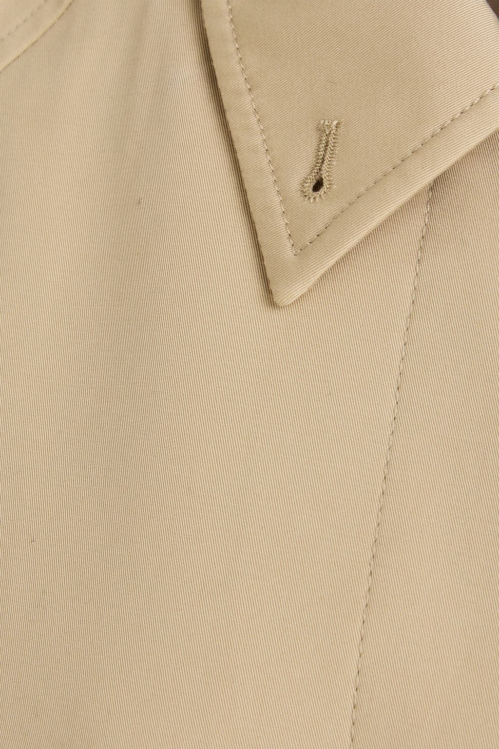 ANINE BING コットン混ツイル トレンチコート