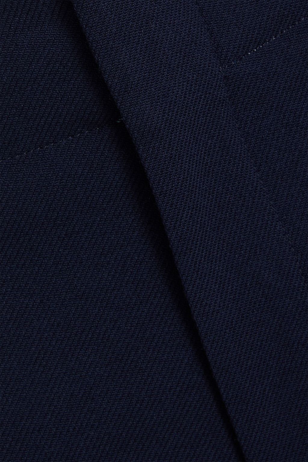 VICTORIA BECKHAM Wool-blend twill flared pants