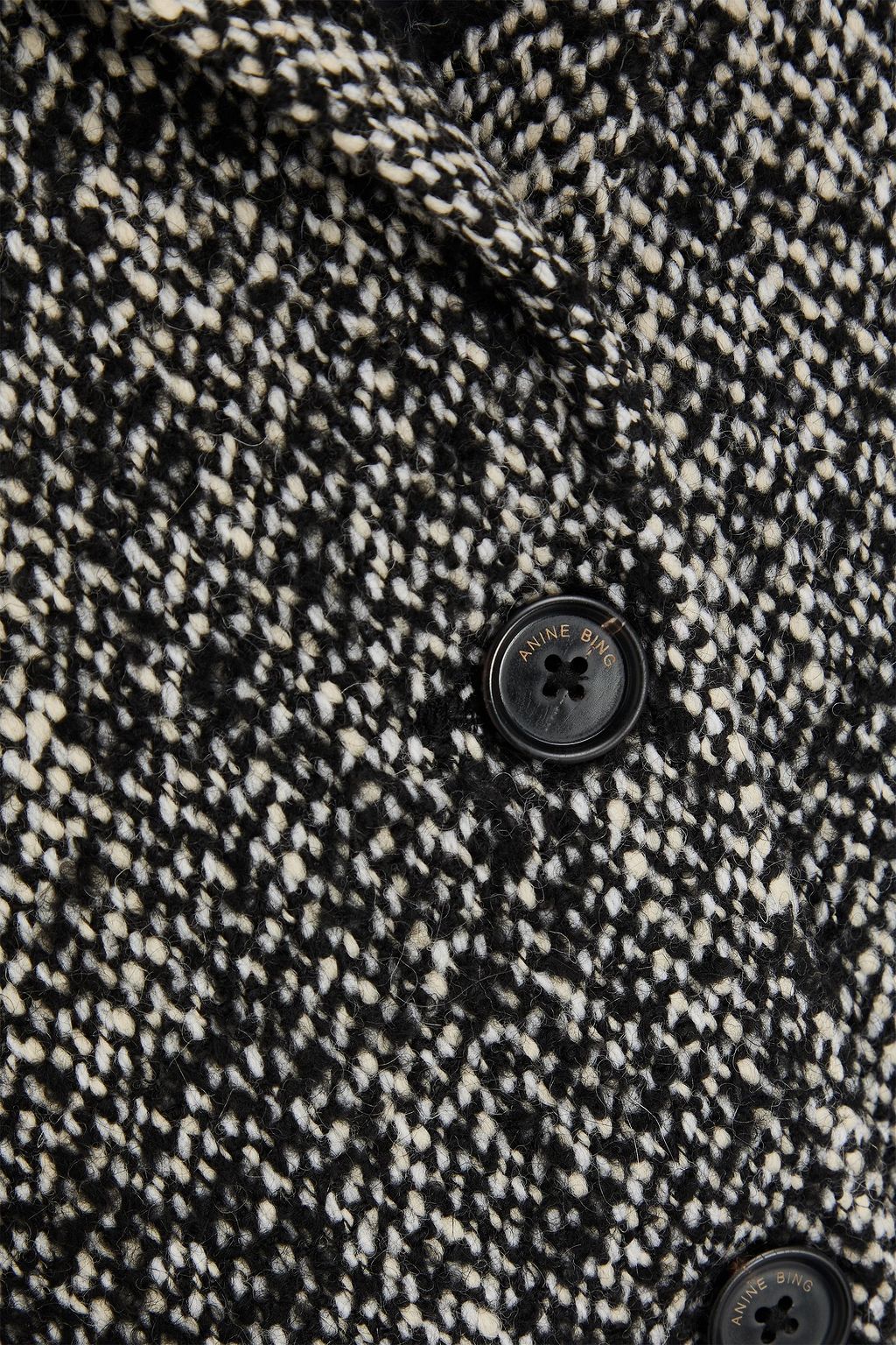 ANINE BING Quinn bouclé-tweed blazer
